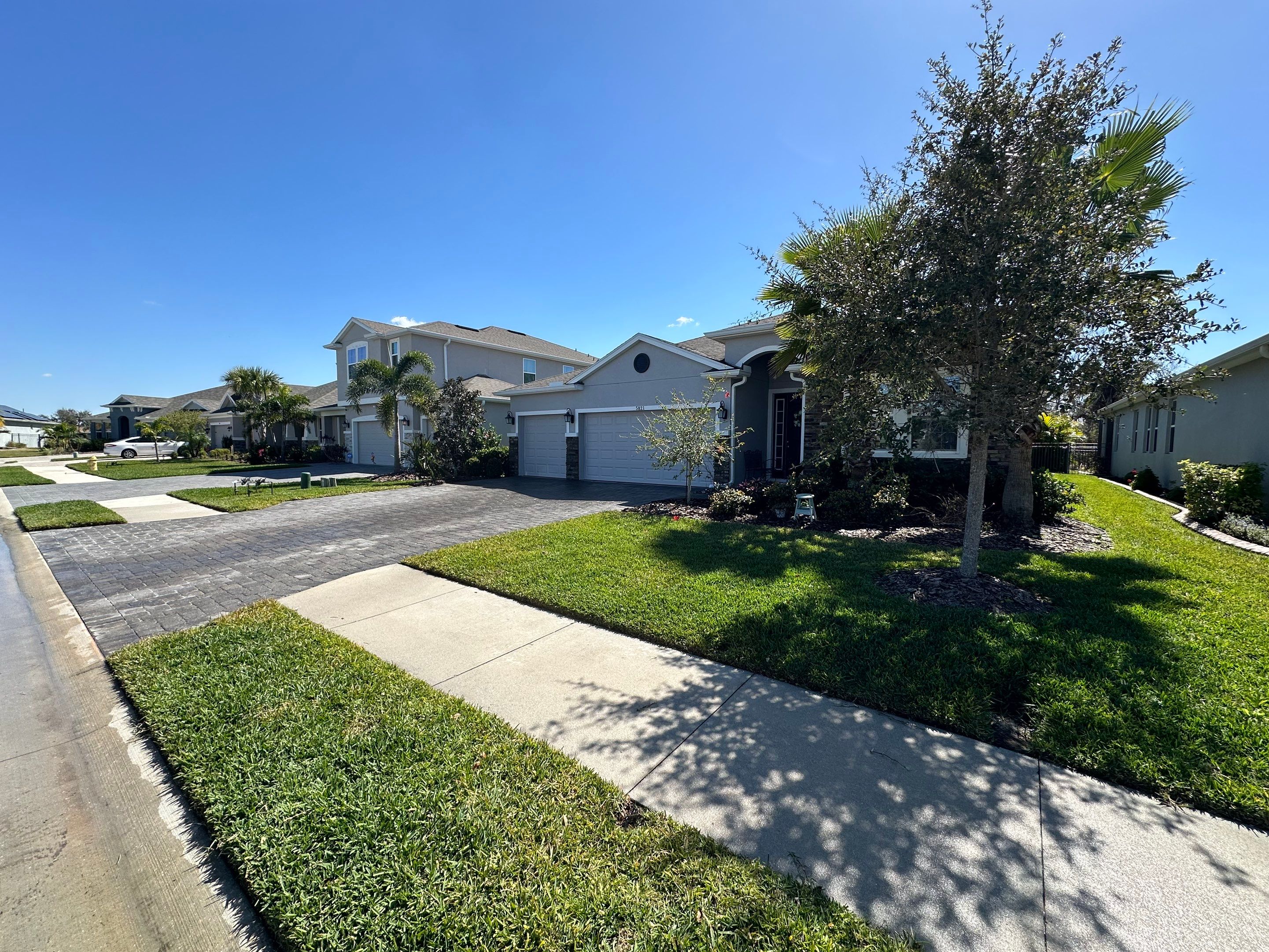 House Wash and Paver Driveway Cleaning | Trevesta, Palmetto, FL | Sunshine AquaWash by Sunshine AquaWash
