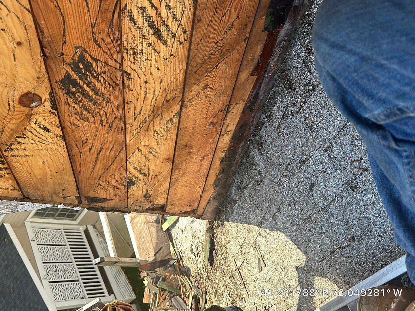 Siding Repair using Wood Shake by A Plus Exterior