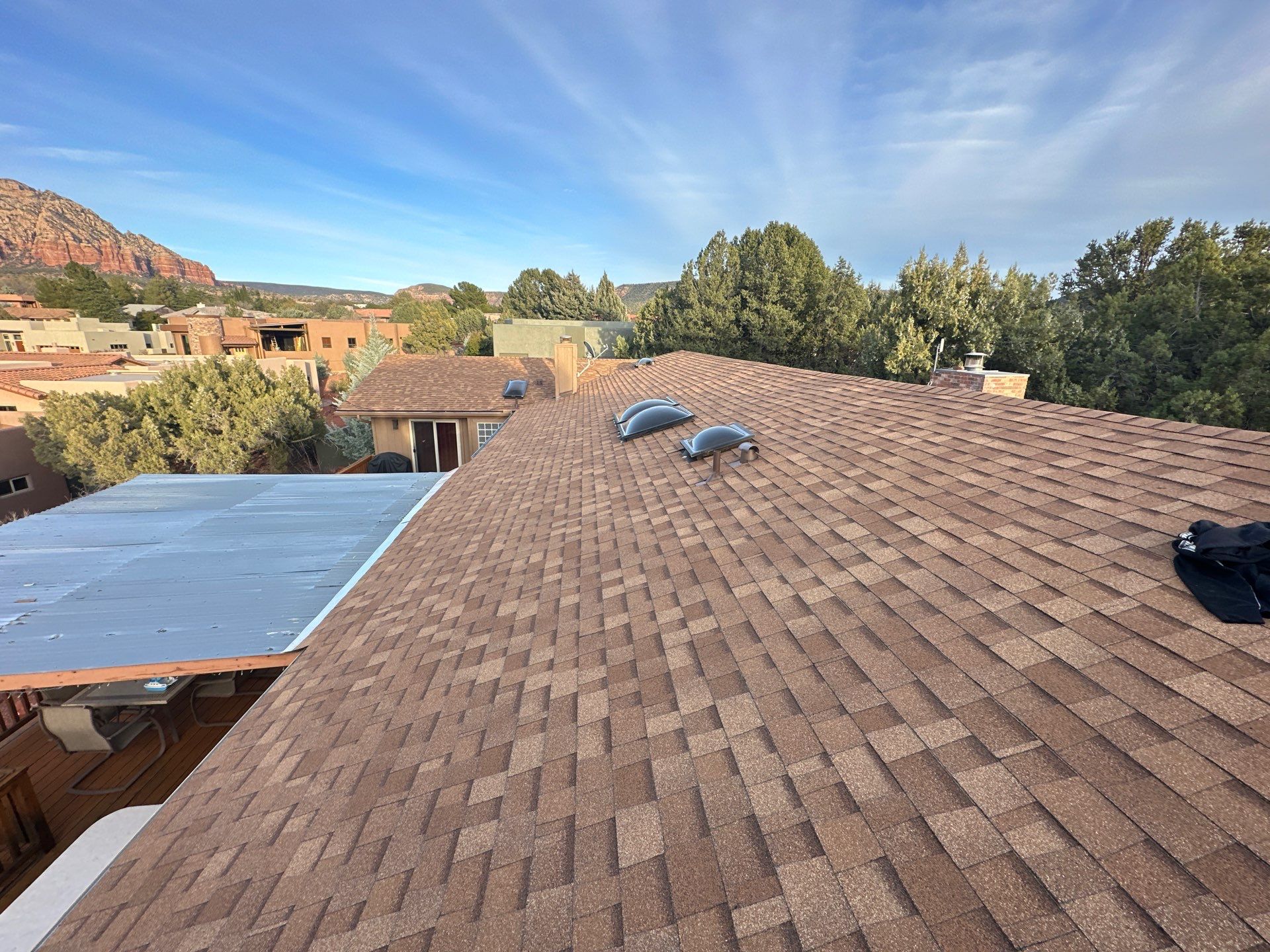 Desert Tan Shingles by Reimagine Roofing