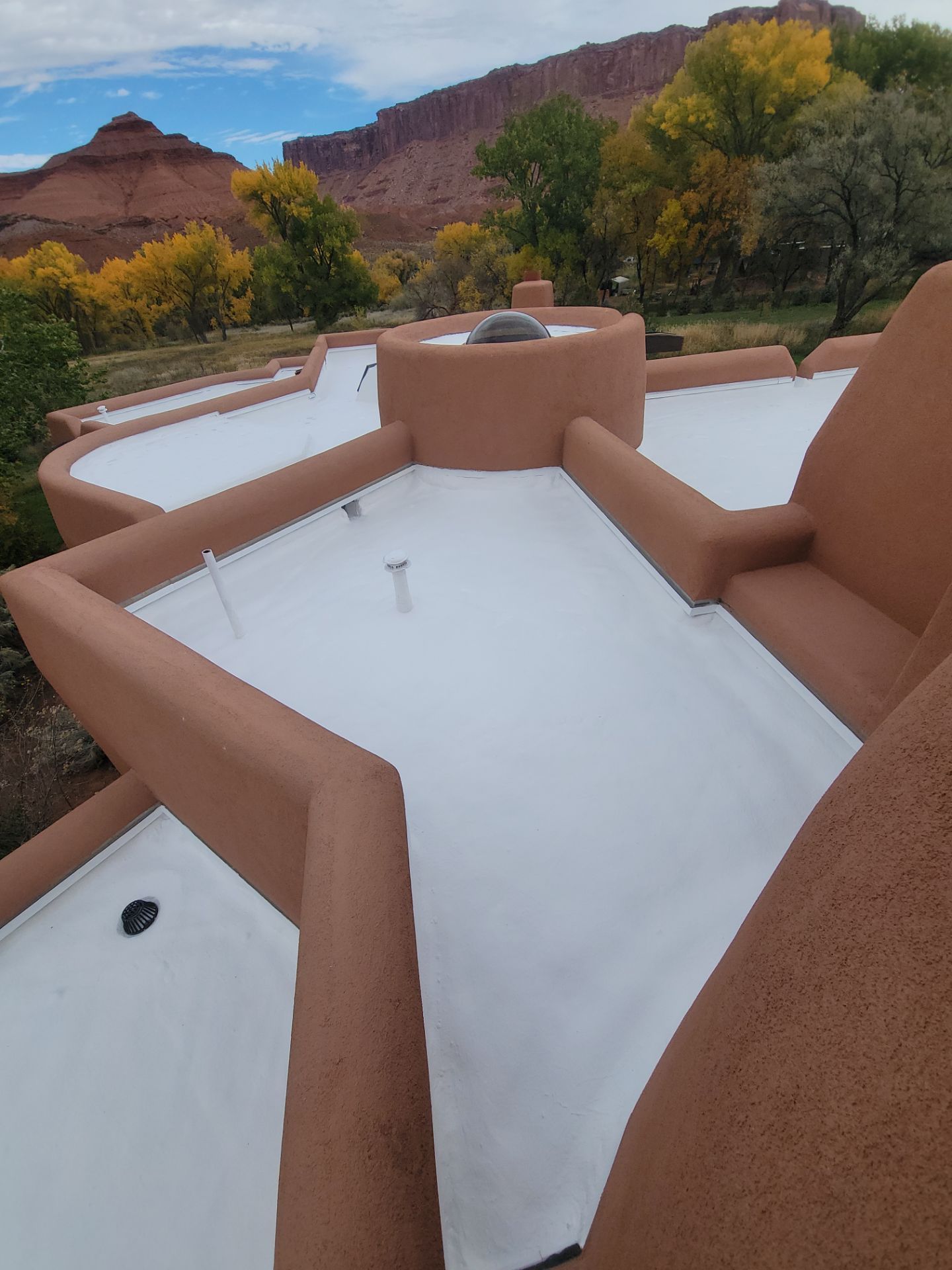 White Flat Roof Installation in Castle Valley, UT by Innovative Roofing Solutions