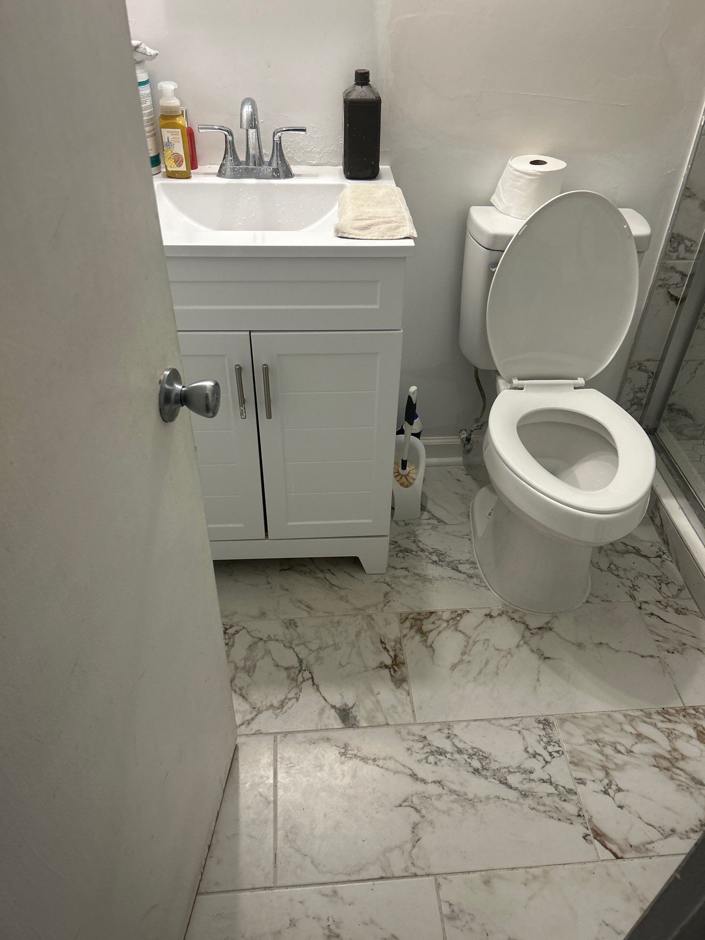 Dual Bathroom Makeover by urban green energy llc