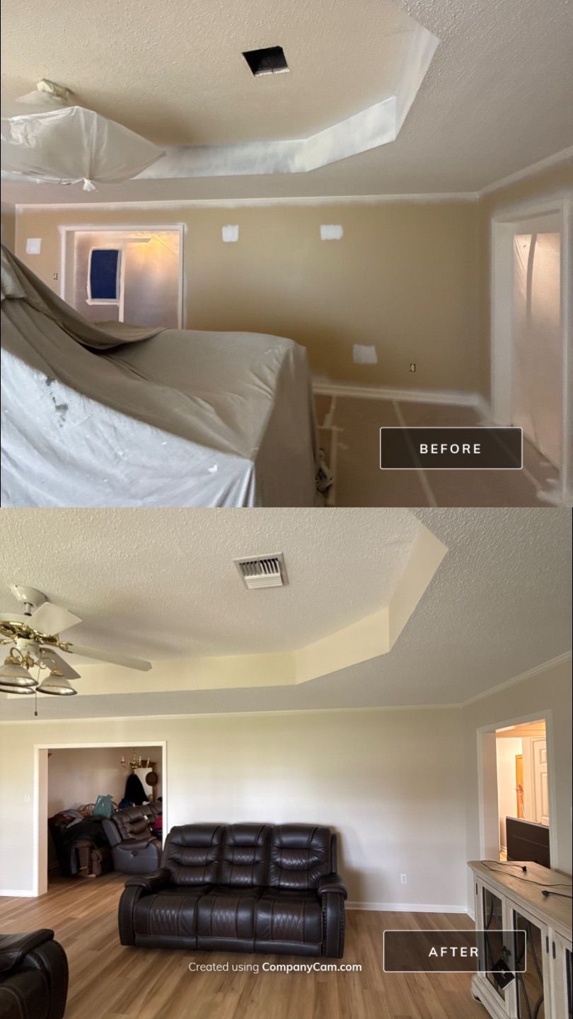 Whole House Repaint by Seamless Drywall & Painting, LLC.