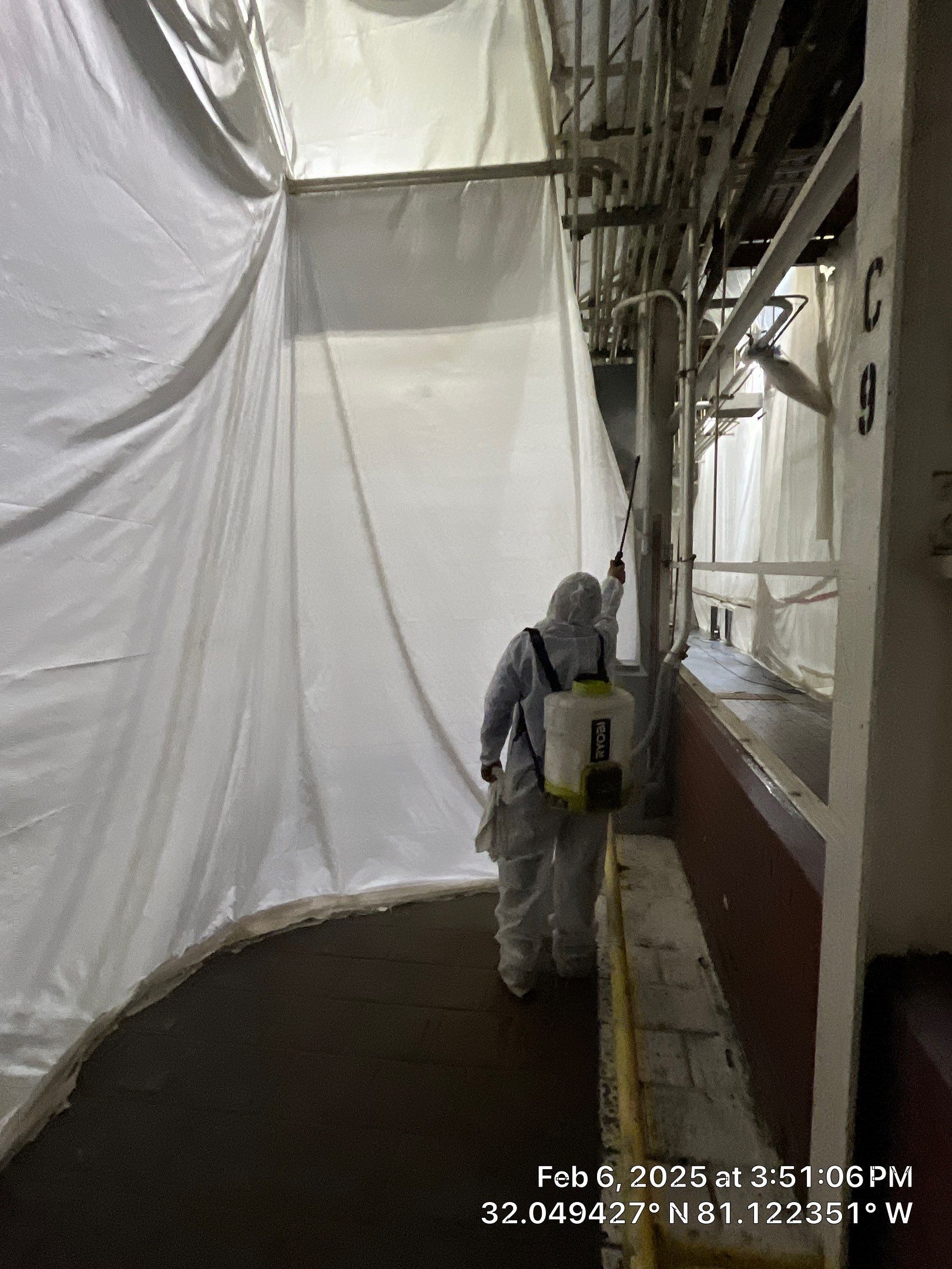 Transite Paneling Commercial Abatement by EAS Environmental, LLC.