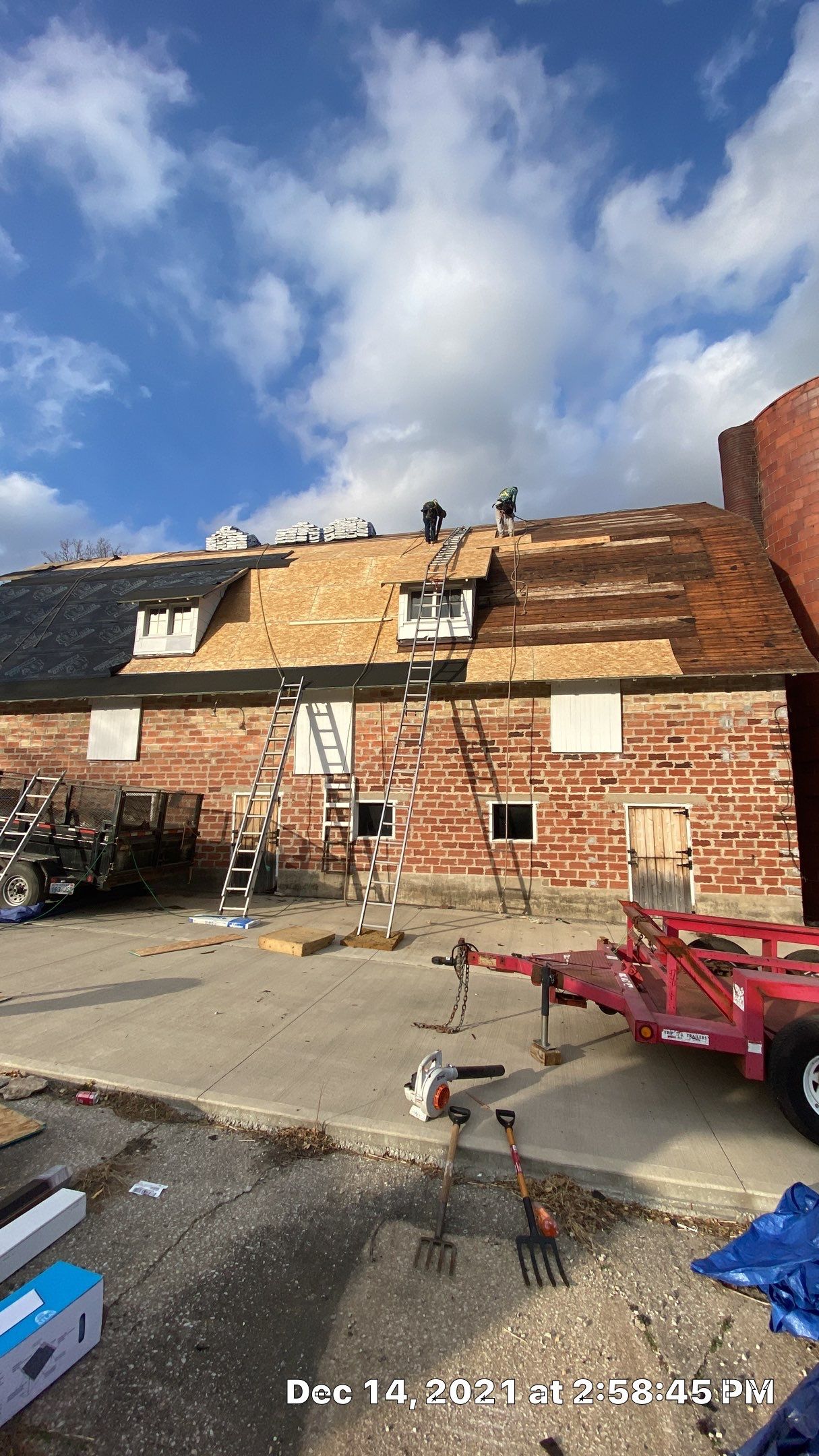 Roof Replacement with upgraded needed exhaust ventilation using Malarkey Vista Class III Impact Resistant Shingles in Black Oak color by Gorilla Exteriors Contracting, LLC