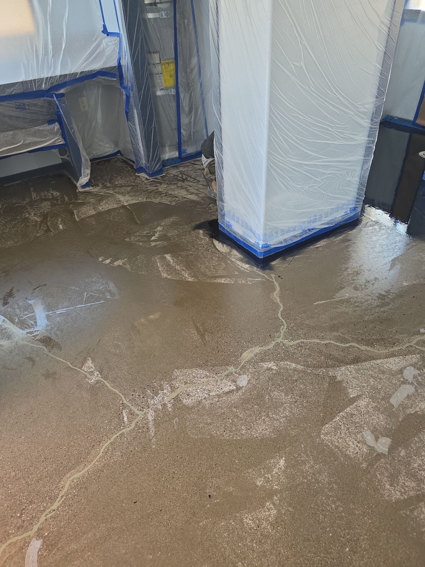 Metallic Epoxy Interior Floor Installation for Paso Robles Cottage by MGP Coatings