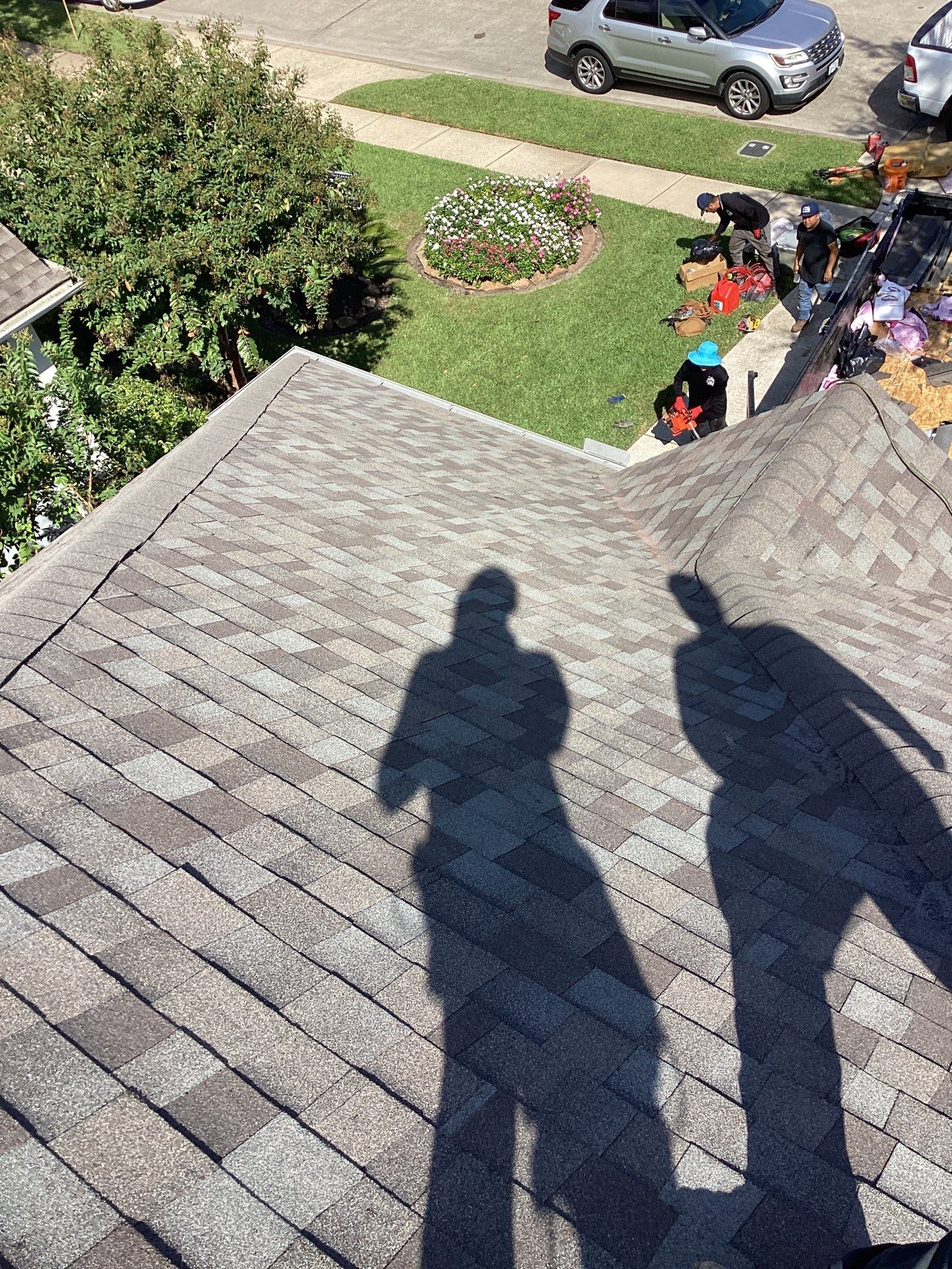 Residential Roofing Installation using Owen's Corning Duration (Lifetime) Shingles by Roof Repair Company