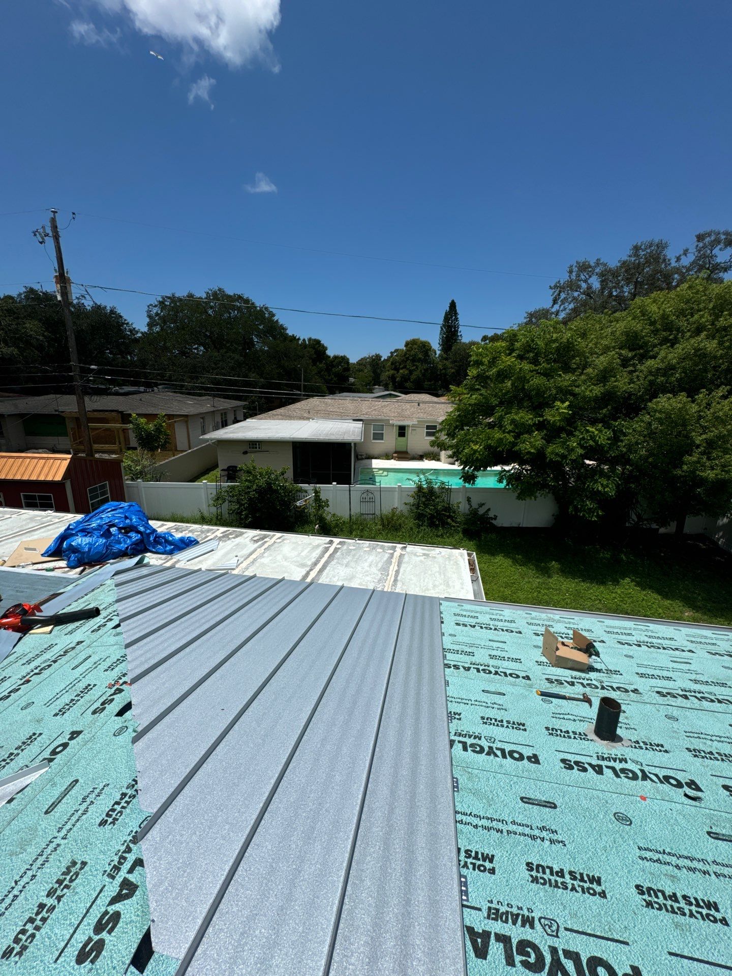 Project in St. Petersburg 33710 by Mitchell Roofing Company LLC