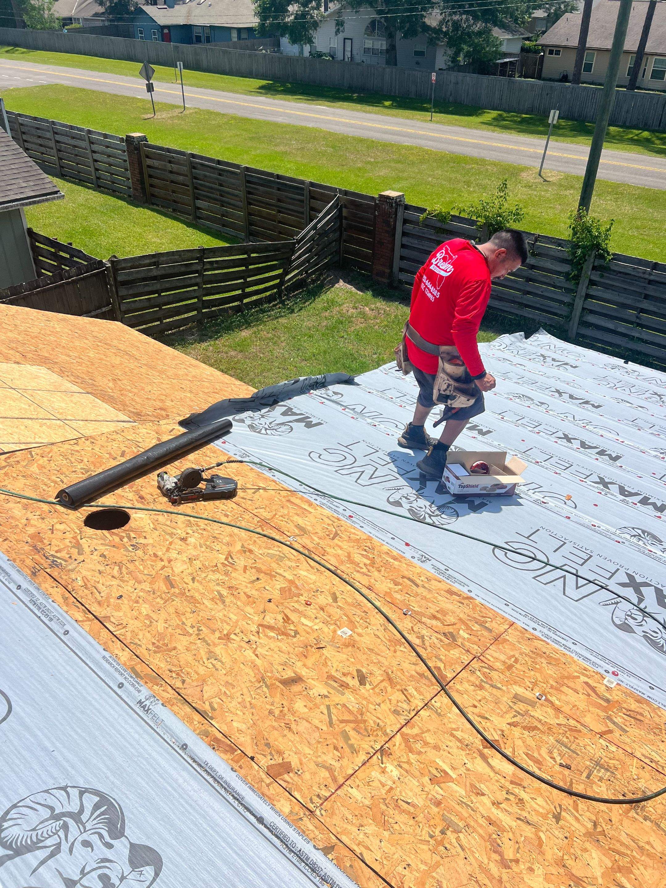 Reroof in Gainesville, Florida by Brehm Roofing