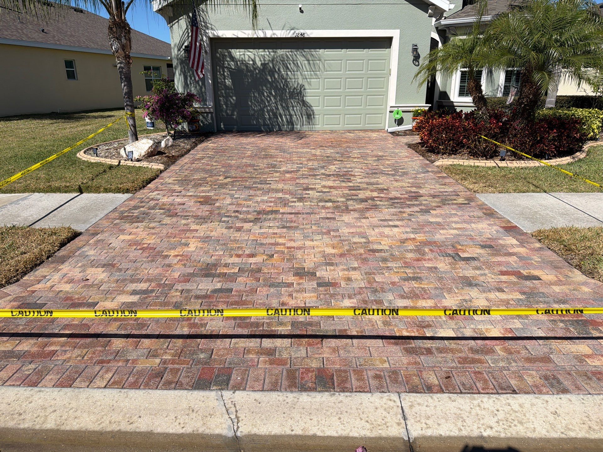 Paver Stripping and Sealing in Sun City Center by Supreme Paver Experts