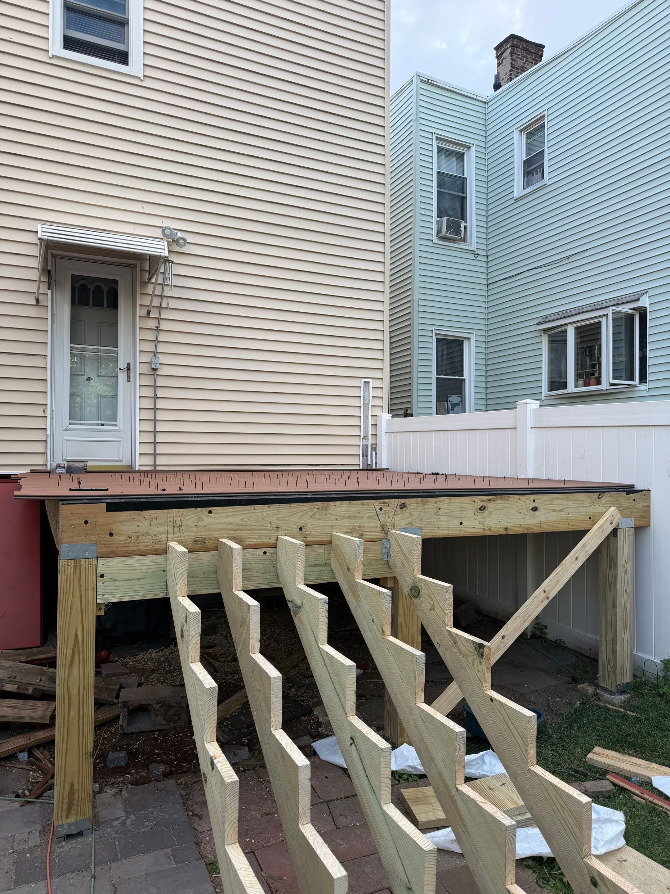 Deck Resurfacing in Jersey City, New Jersey by deck guardian