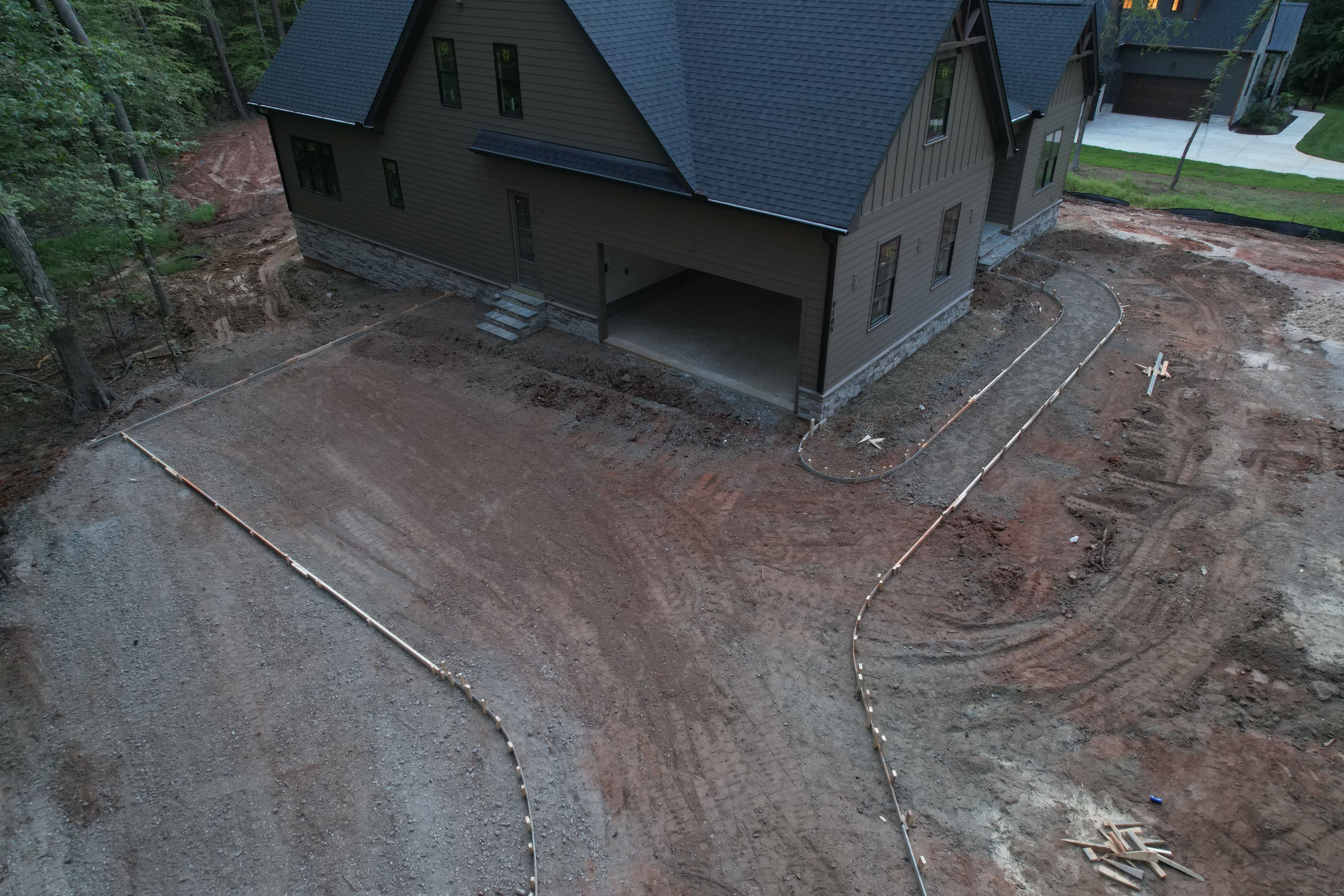Old Creedmoor Landscaping by Paragon Contracting