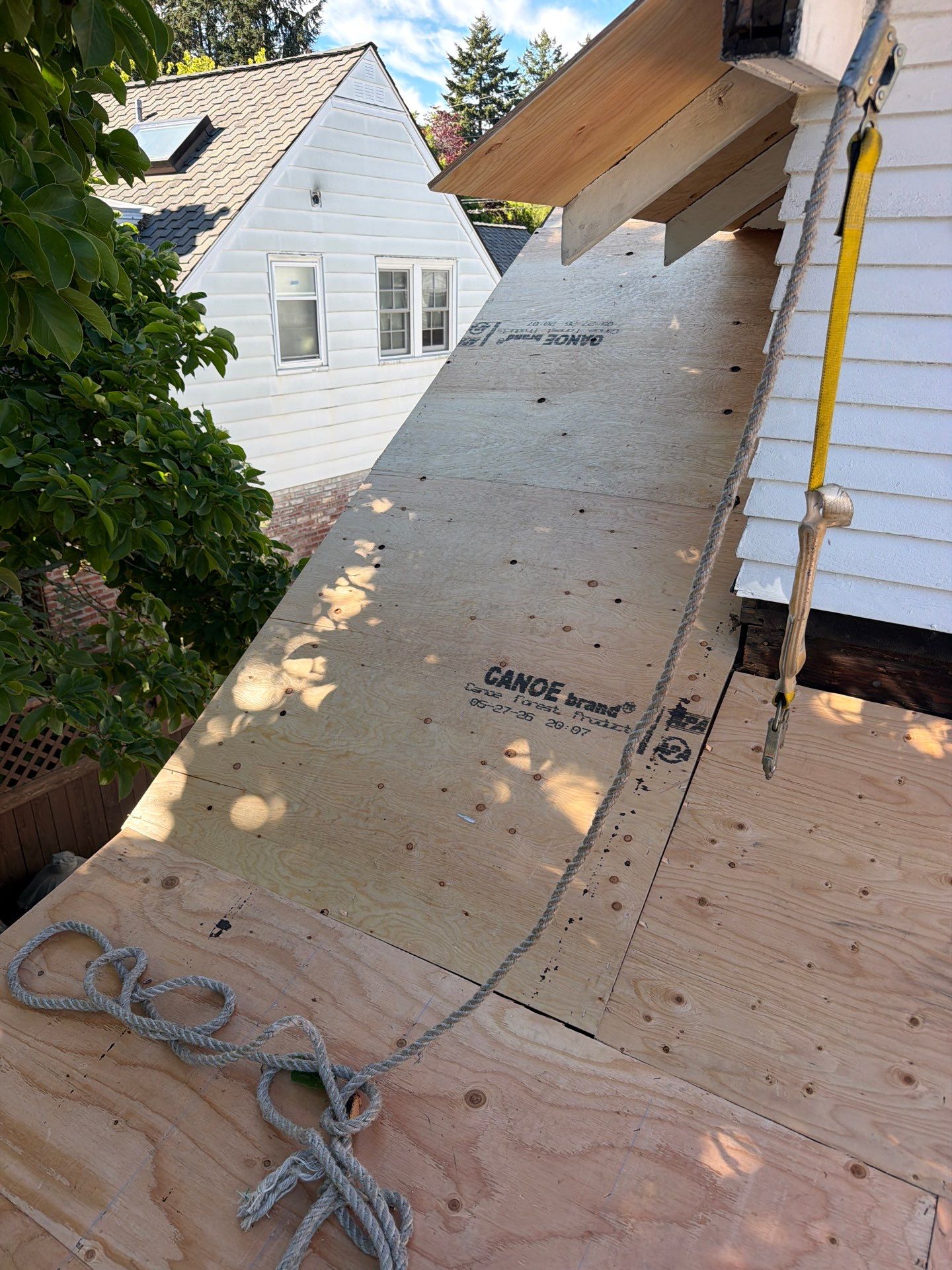 Residential Roofing Installation using GAF HDZ Shingles by Roofing Formula LLC