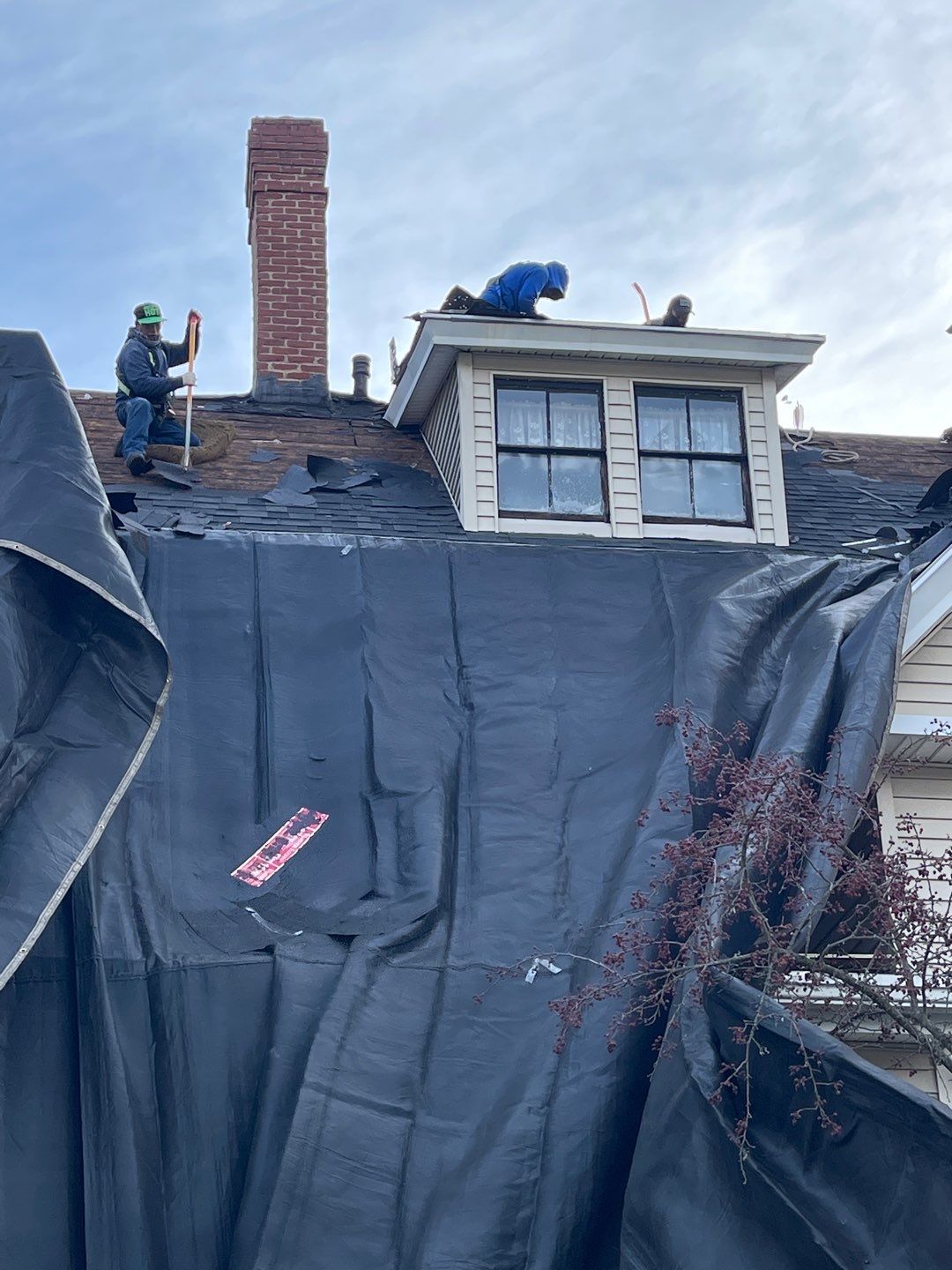 Residential Roofing Installation using GAF Timberline HDZ by Sensible Home Solutions