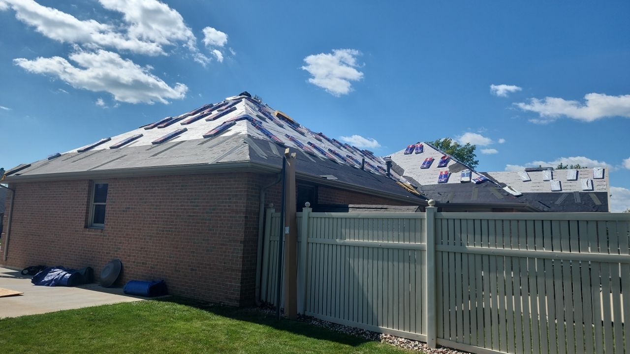 Residential Roofing Installation using GAF Timberline HDZ Weathered Wood by Nitro Roofing and Construction