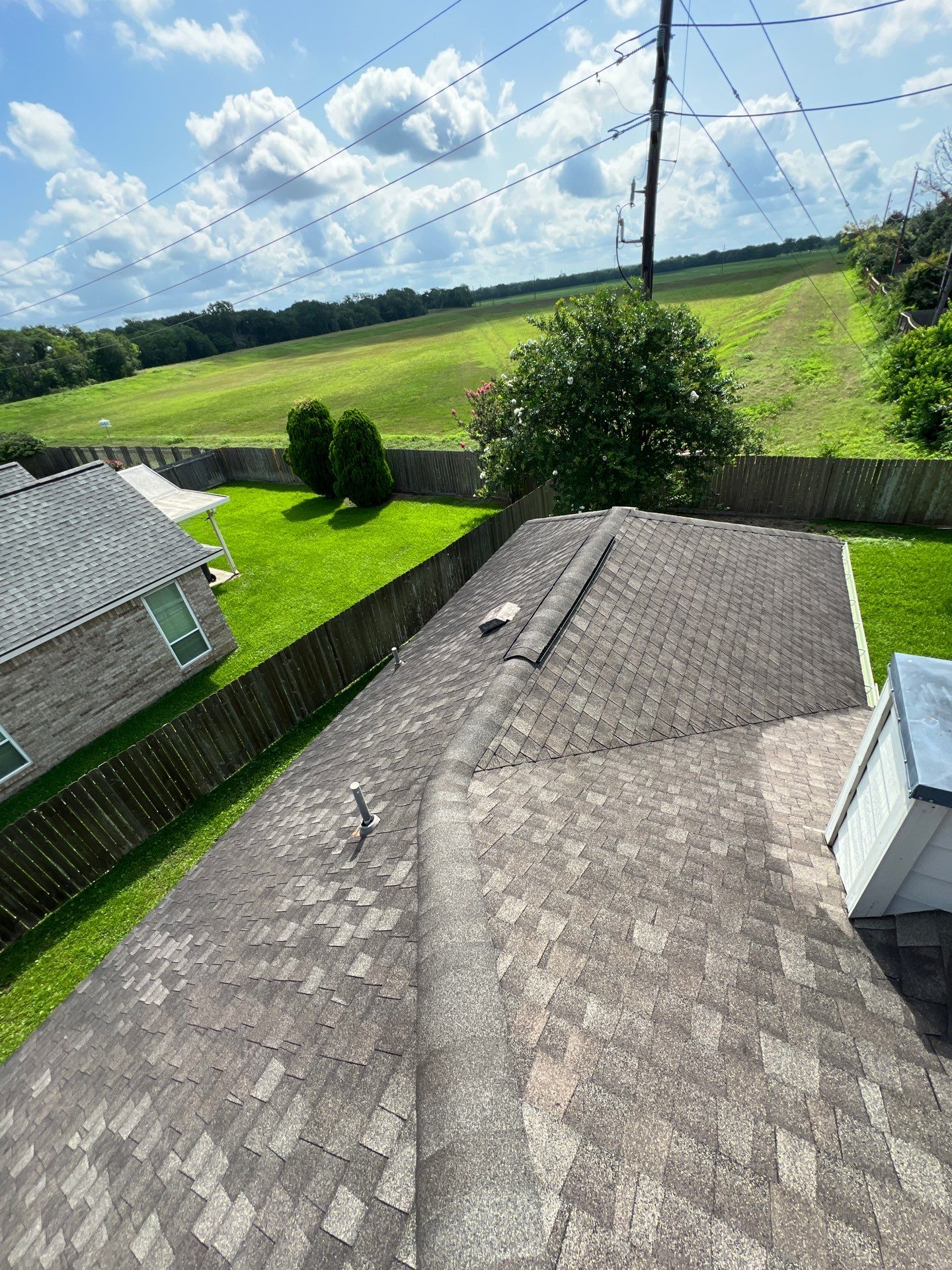 Hail Damage using Owen's Corning Duration (Lifetime) Shingles by Roof Repair Company