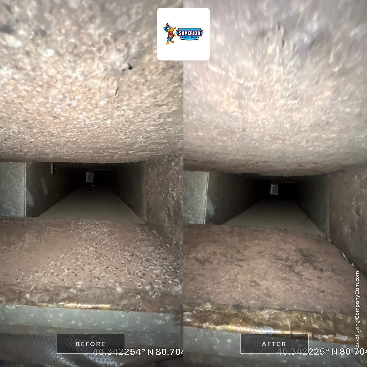 Air Duct Cleaning With a Vacuum Truck in Wintersville, OH by Superior Air Duct Cleaning