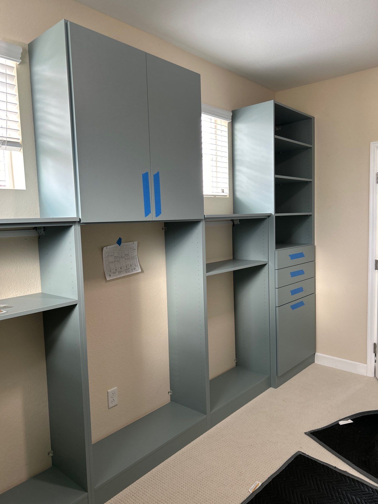 Multiple Closet Installations in Longmont by Concept 32, Inc.