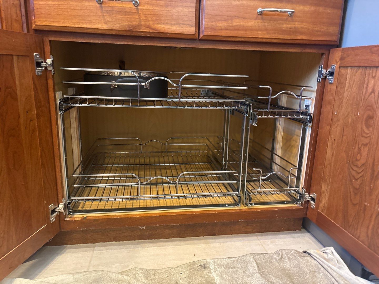 Cabinet Shelf Installation by Welter Home Services