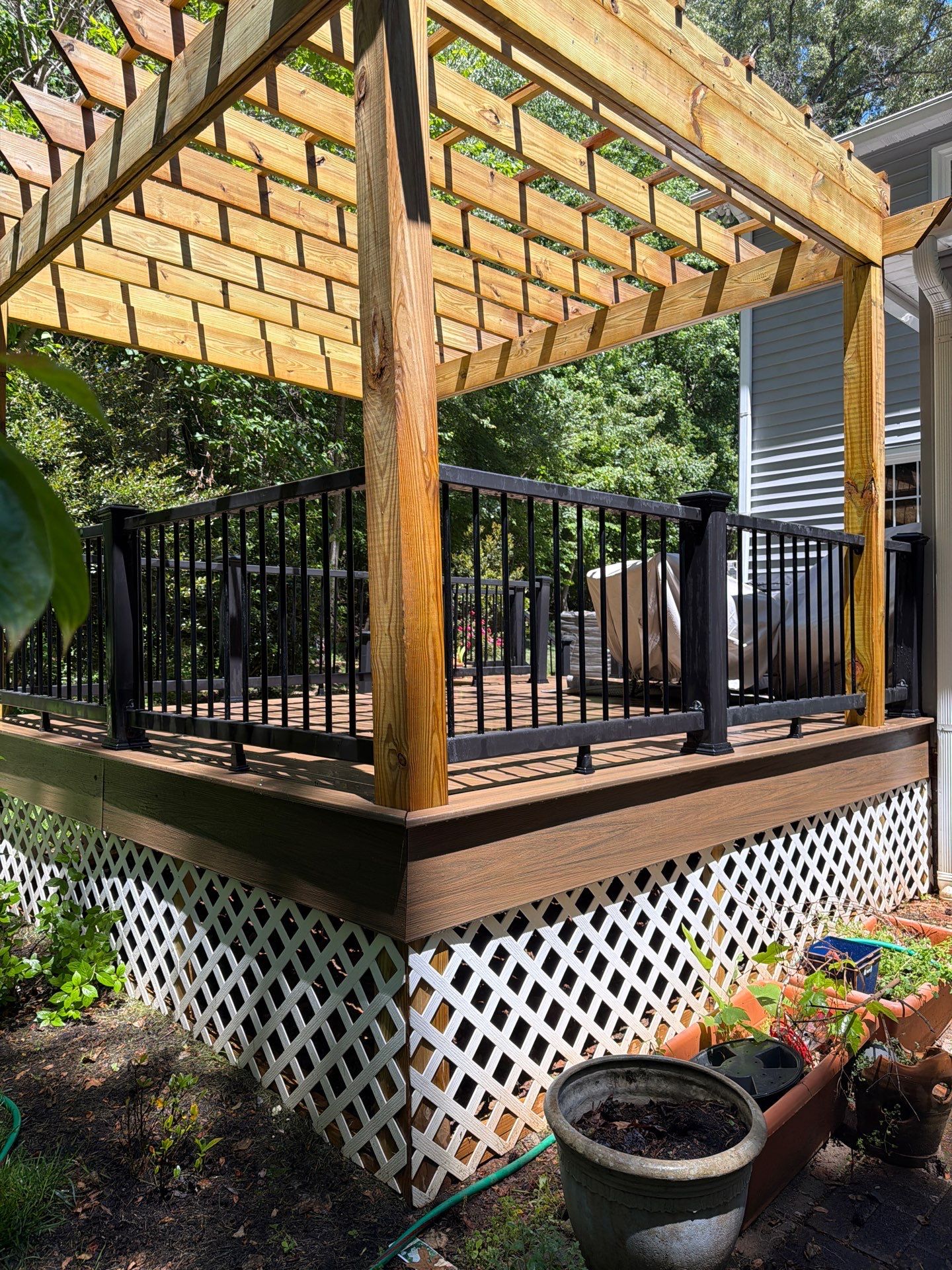 Pergola using Wood Sealant by DuraSeal