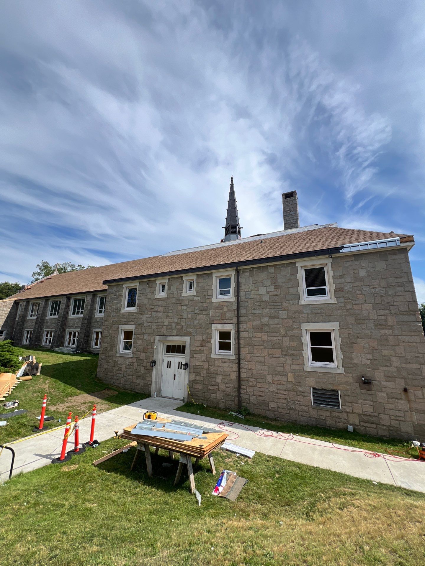 St. Pius Church - Commercial Roof Restoration by Rinaldi Roofing