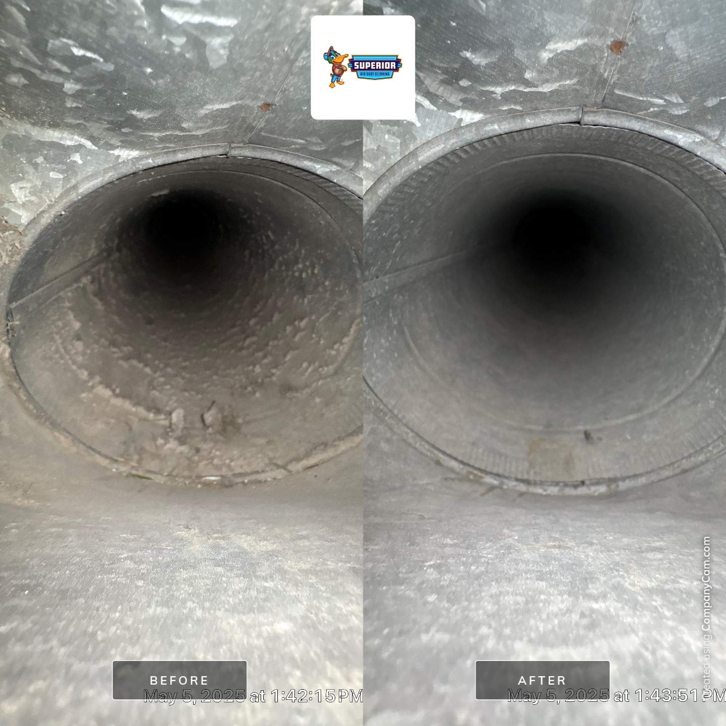 Air Duct Cleaning With a Vacuum Truck in Beaver Falls, PA by Superior Air Duct Cleaning