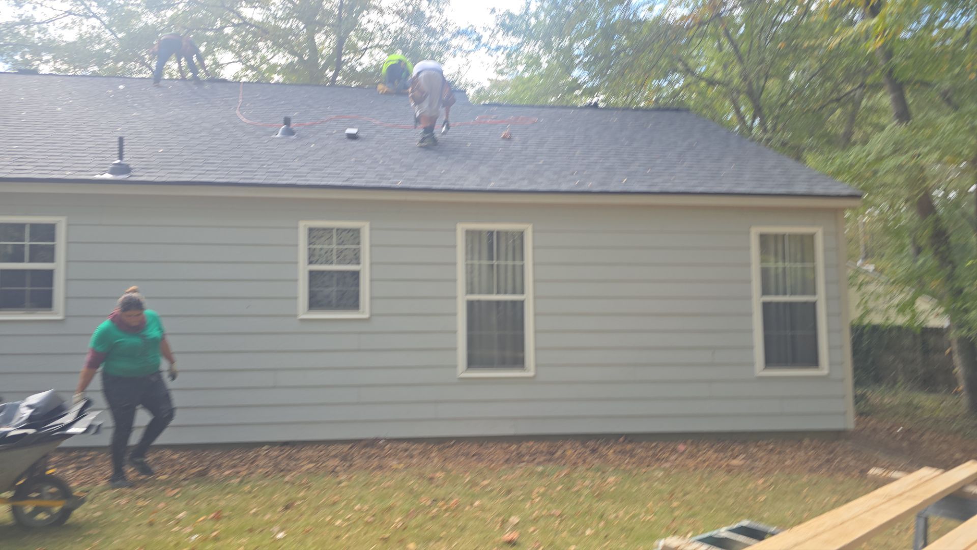 Woodstock, GA Roof Replacement CertainTeed Landmark Pro Max Def Moire Black by Reset Roofing