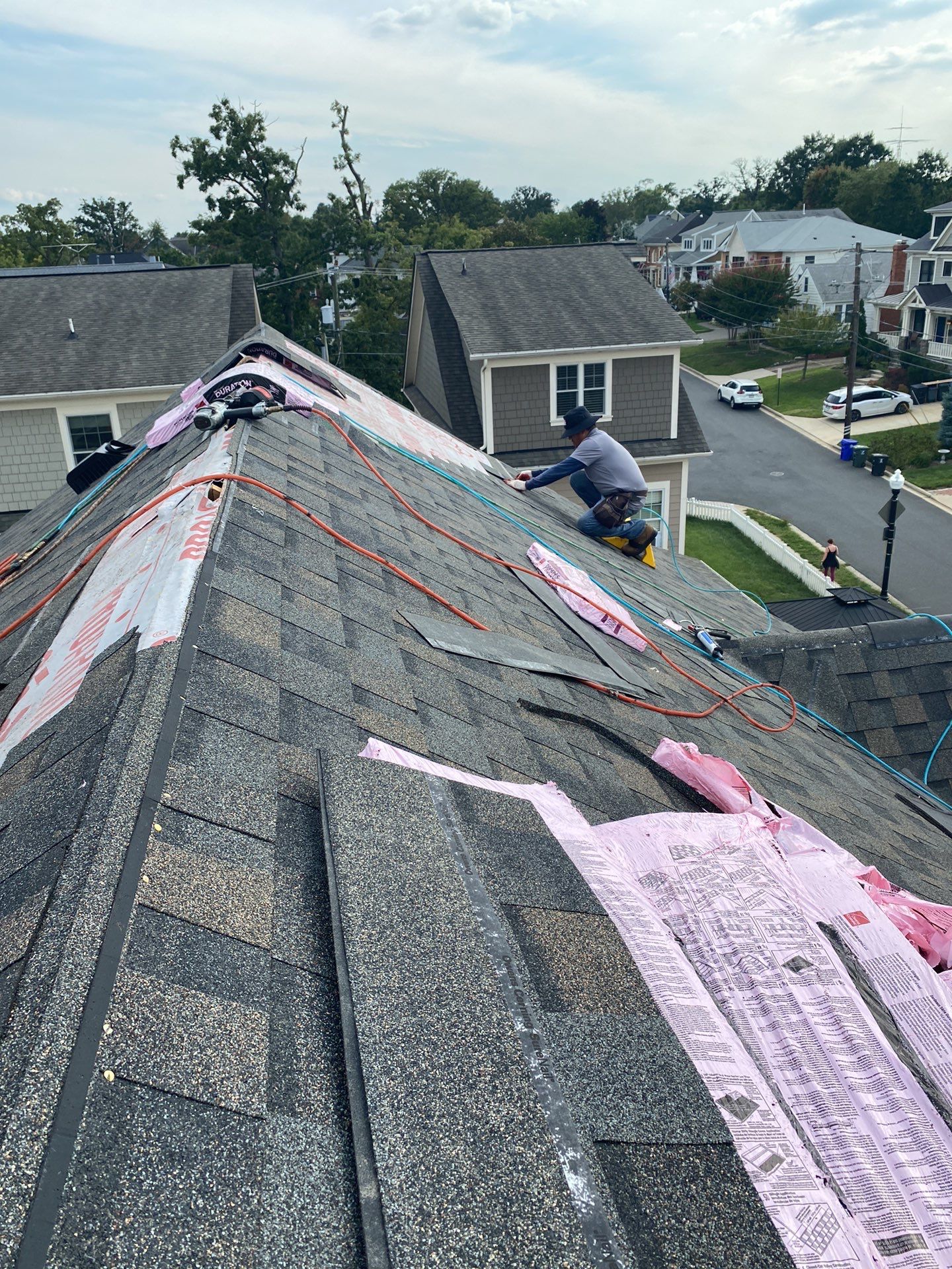 Residential Roofing Installation using Shingles  by Real1Construction