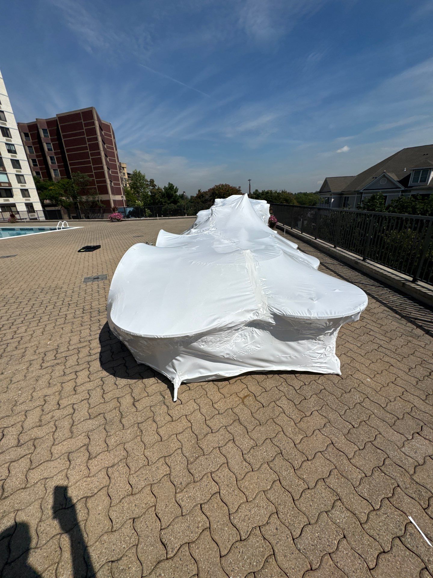 Shrink Wrapping in Hackensack, NJ by Clearview Washing