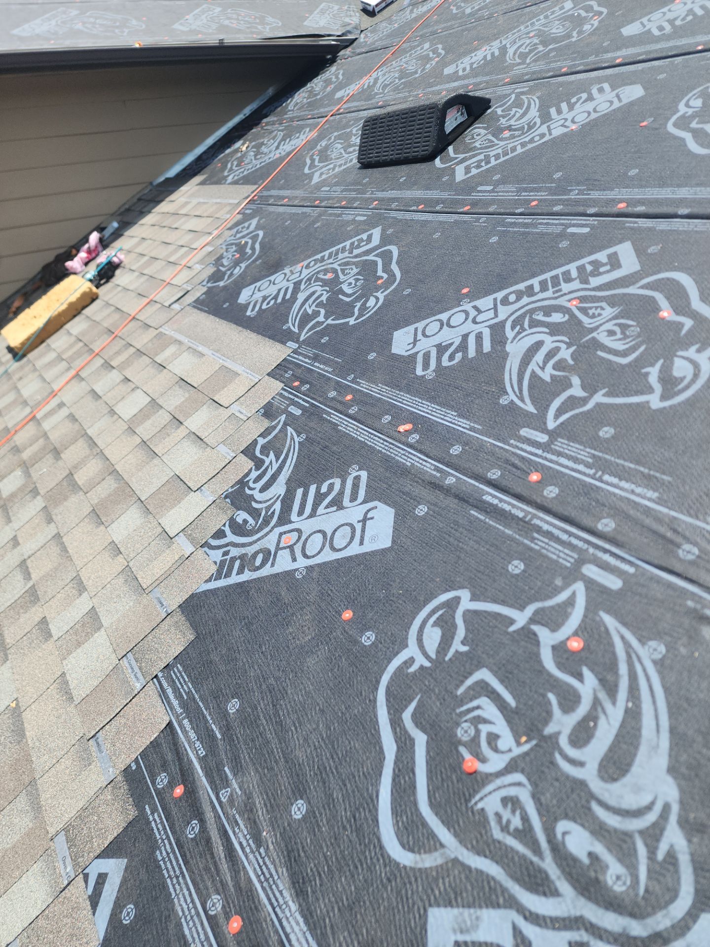 Residential Roofing Installation using Owen's Corning Duration (Lifetime) Shingles by Roof Repair Company