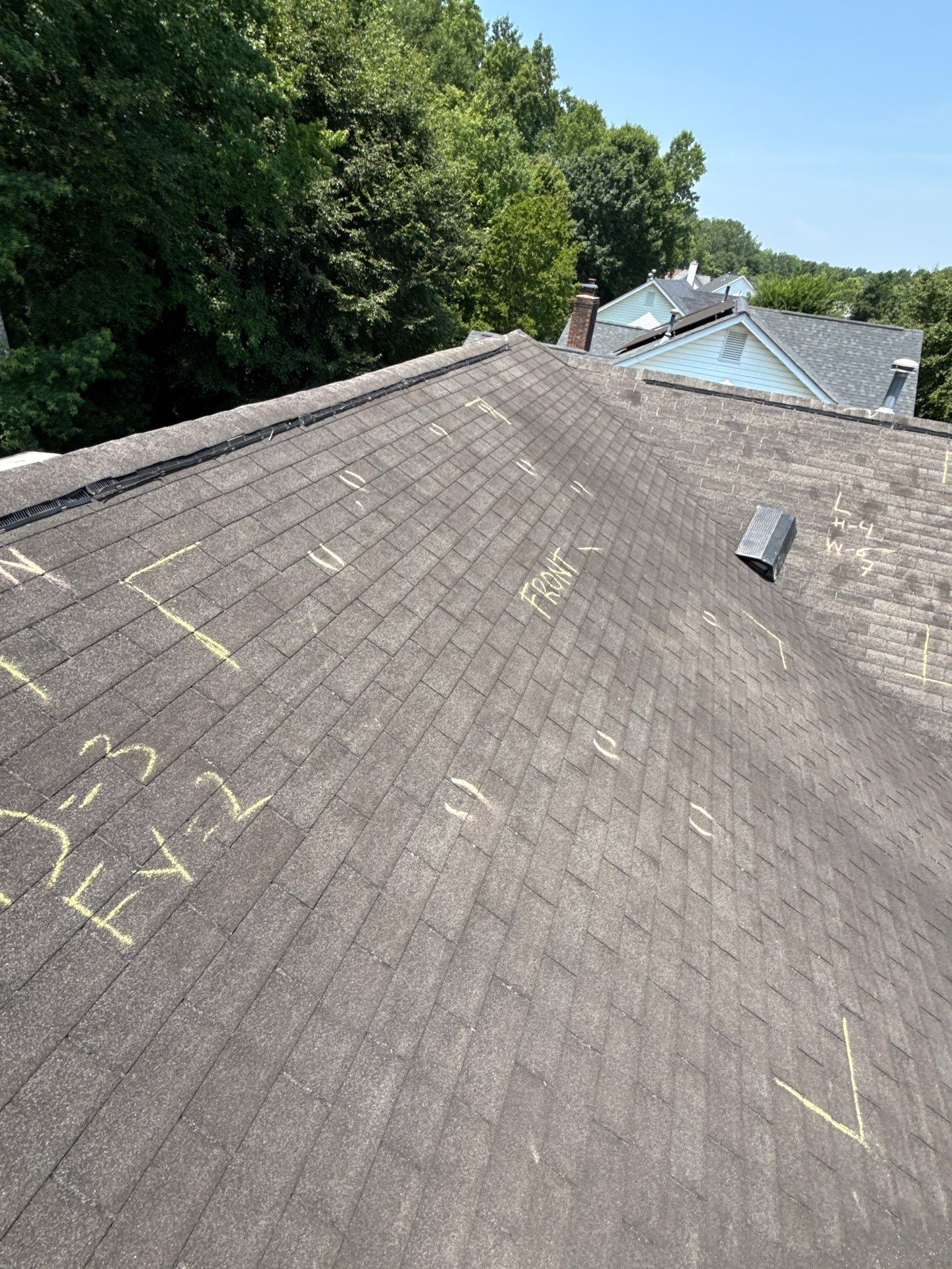 Roof replacement by hail and wind damage by Just Brilliant Restoration JBR
