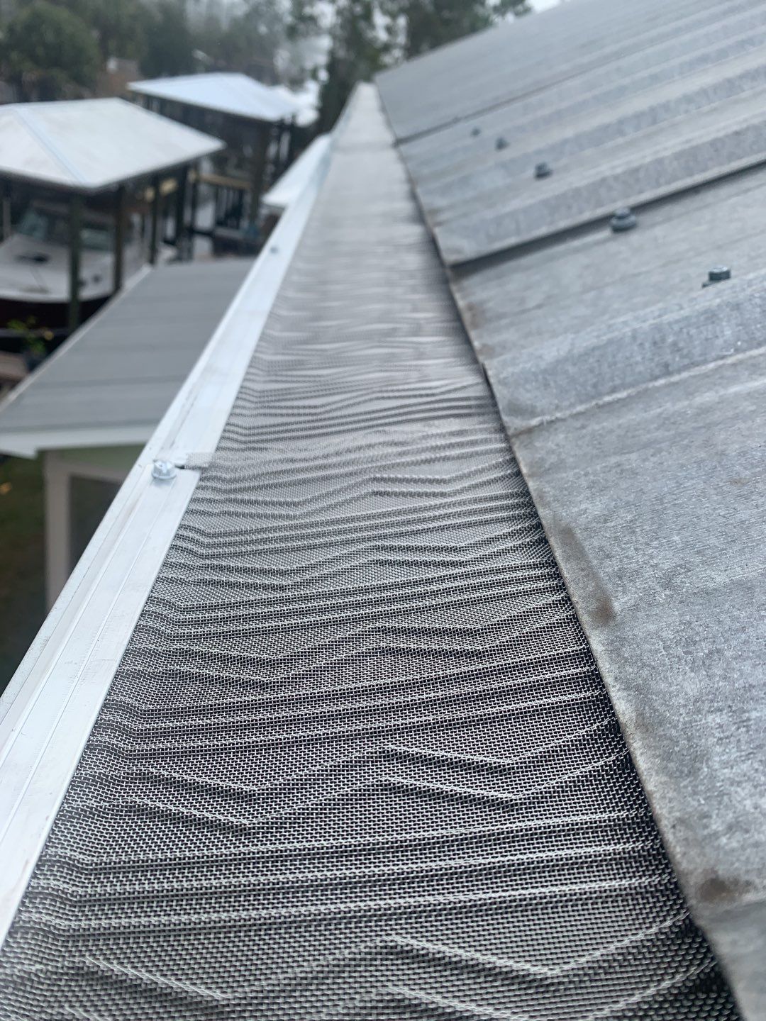 Gutter Guard Installation Using LeafBlaster Pro by Gutter Professors