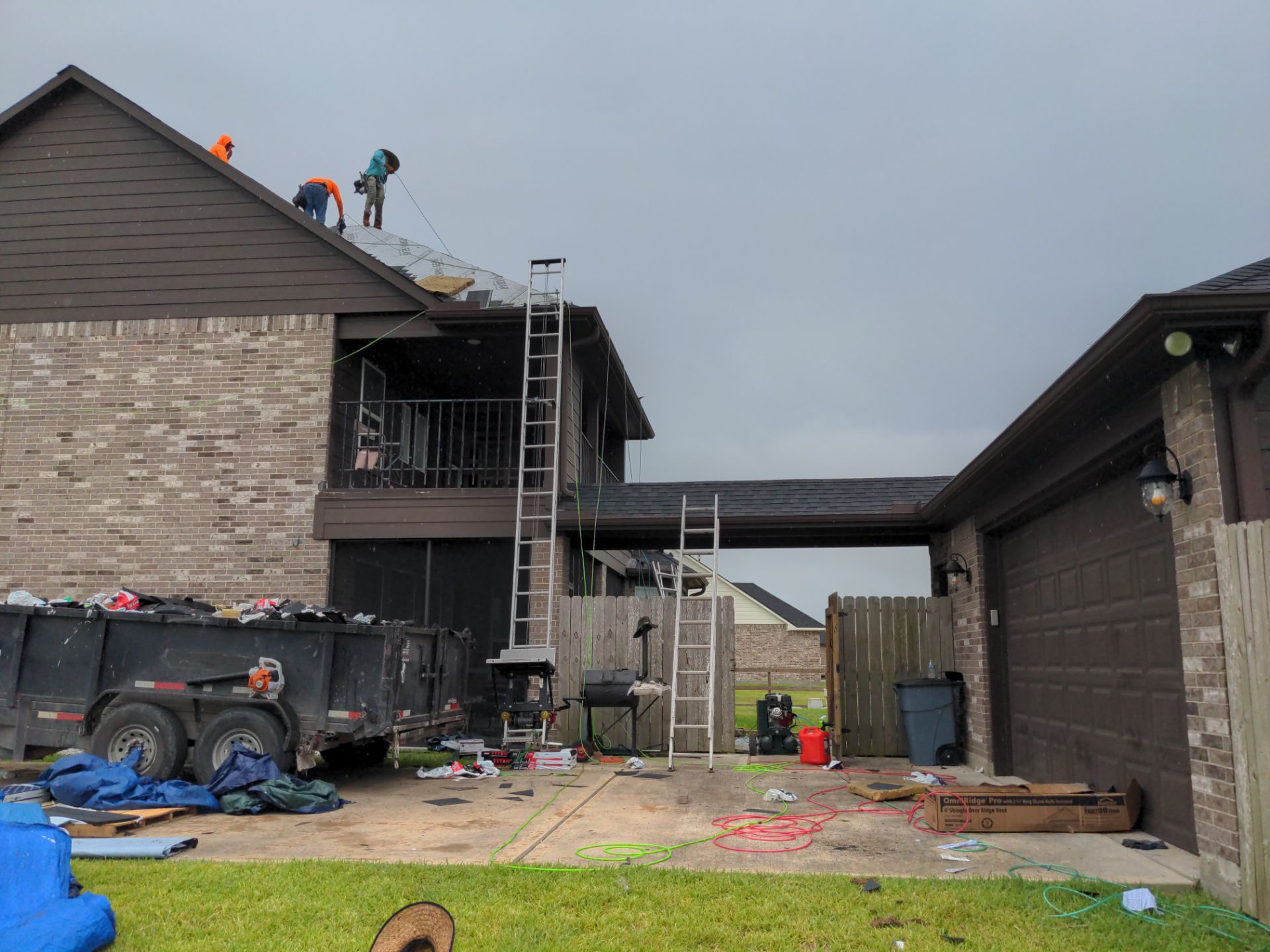 Project in Needville by Roof Guard And Construction