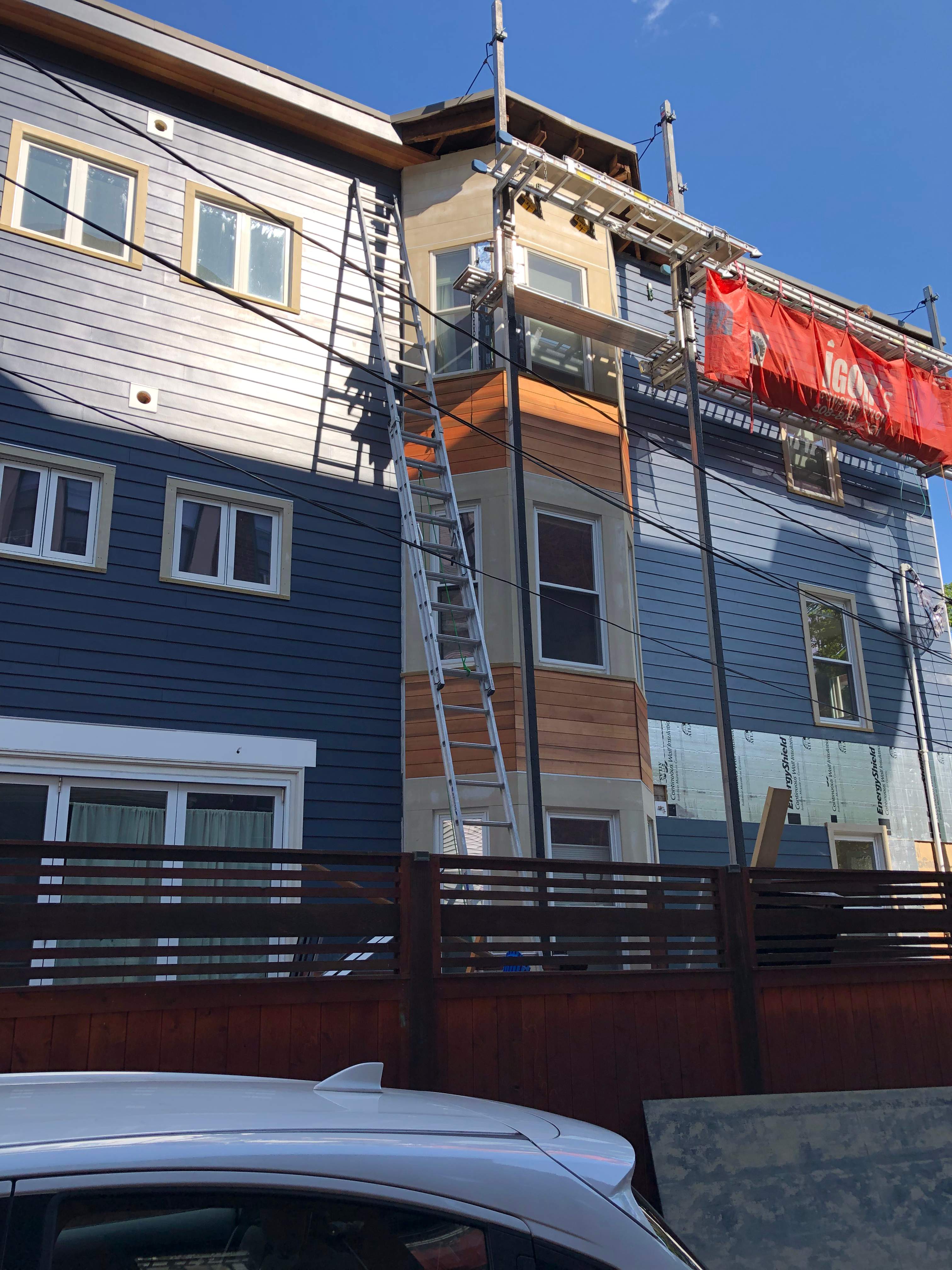 Siding Installation using James Hardie by UBrothers Construction