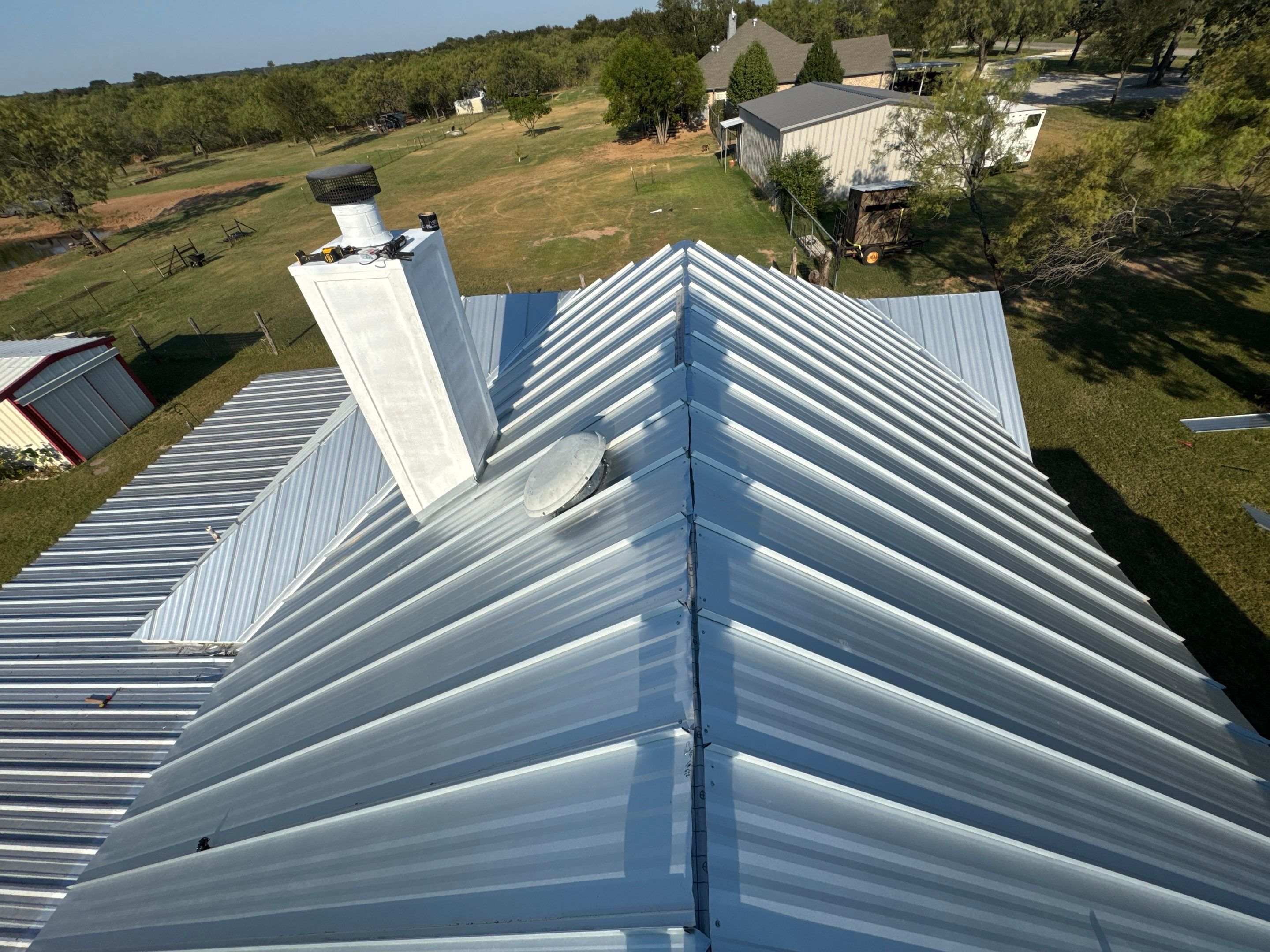 Galvalume Plus Project by Sky Roofing and Remodeling