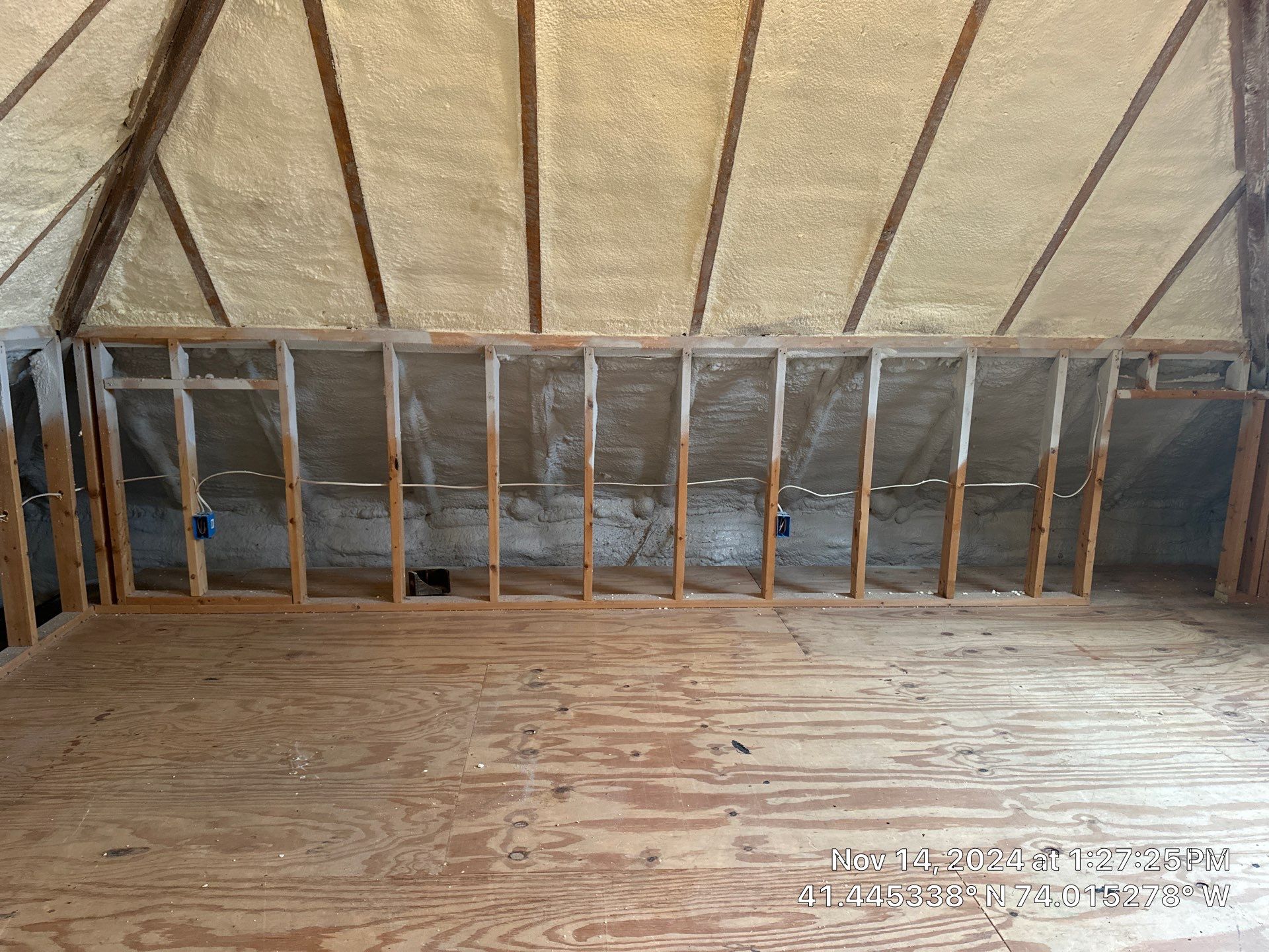 Spray Foam Insulation using Closed Cell Spray Foam by NYS Foam & Energy