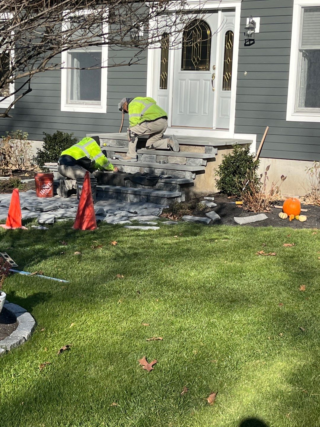 Front Entry Refresh  by Cole Landscaping Inc