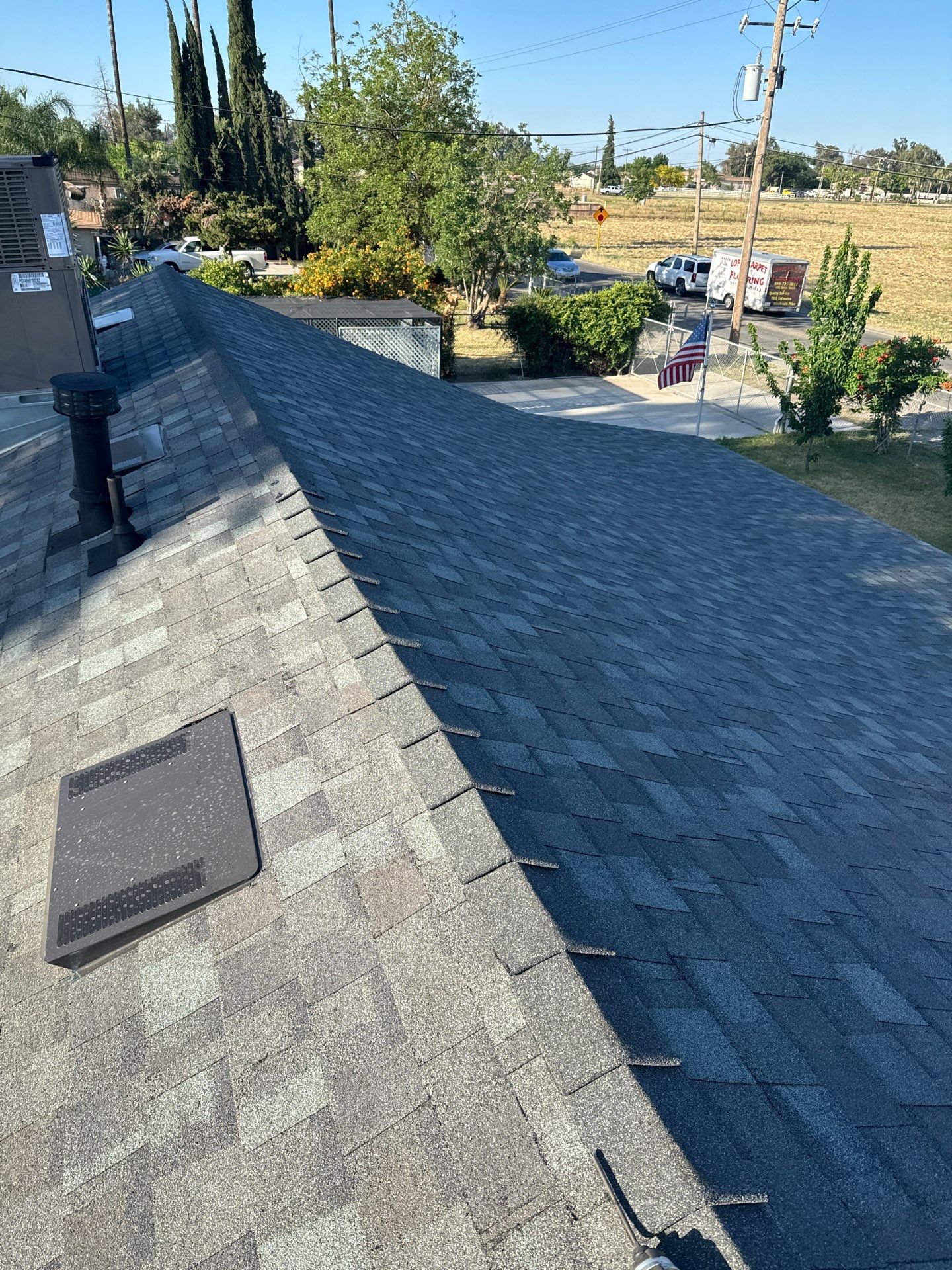 The Roof Installation by Grandmark Service Company