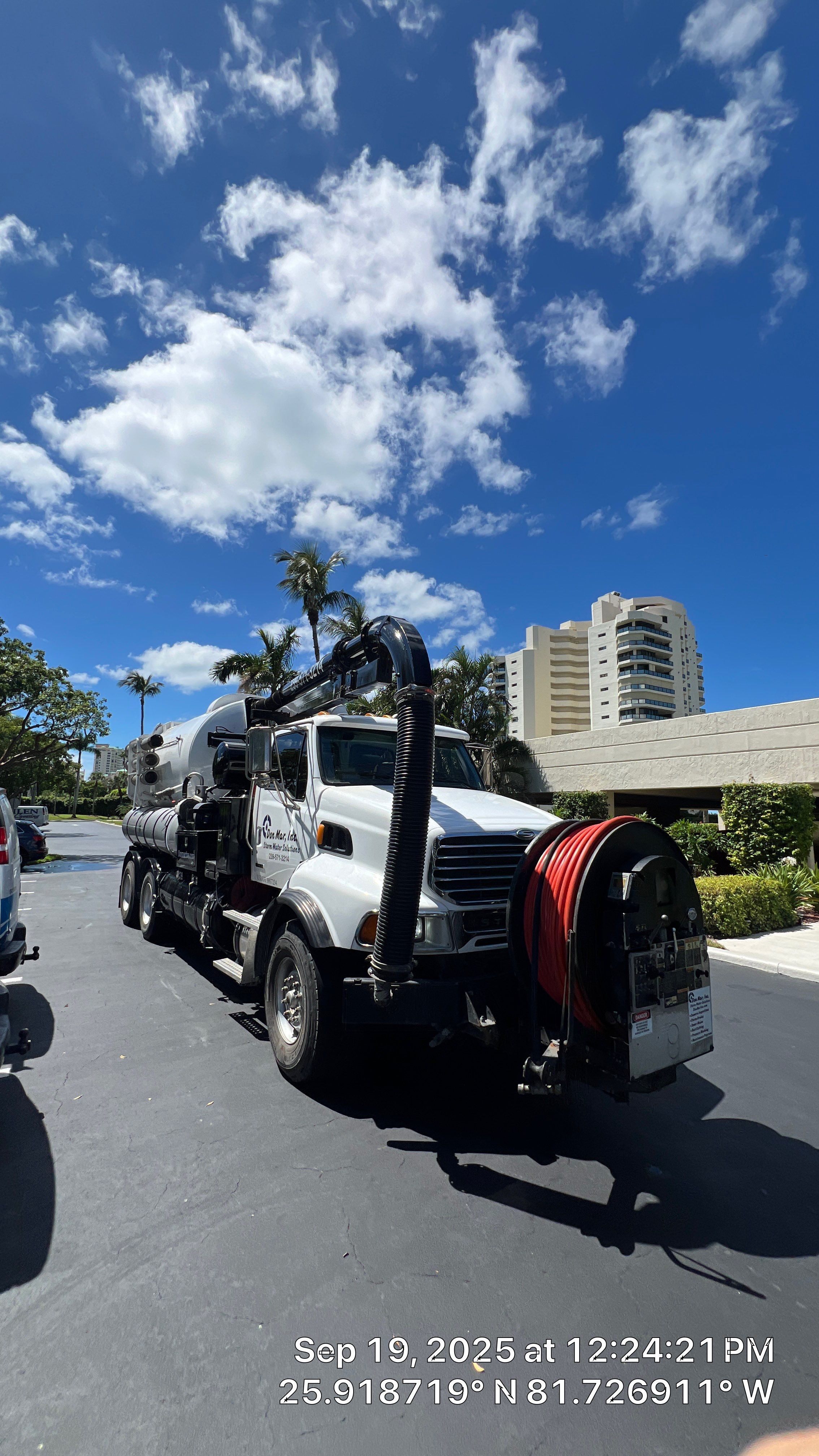 Condo Storm Water System Cleaning and Maintenance by APS Power & Water