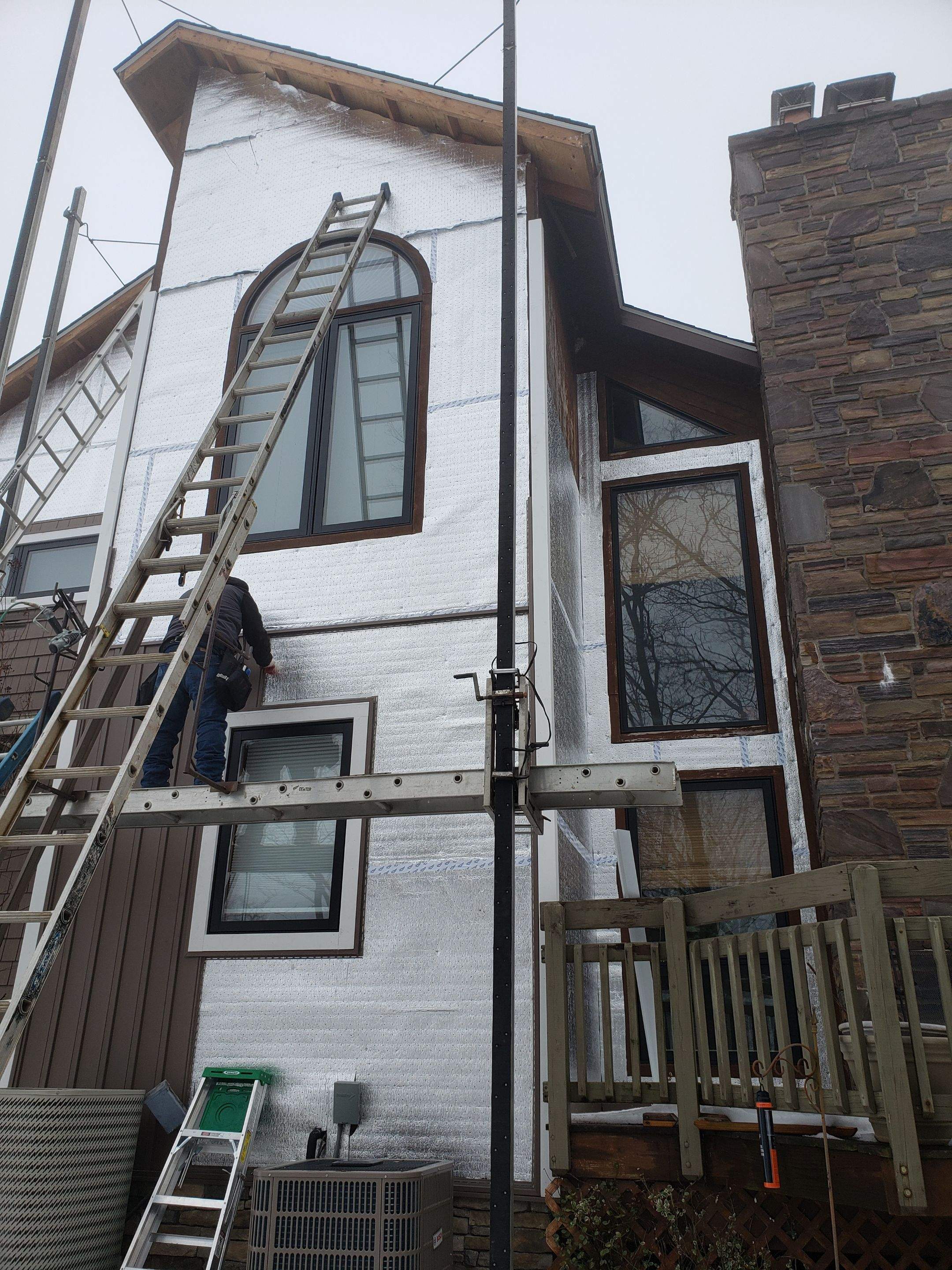 Roof, Siding, Soffit, Trim, and Gutter replacement by American Home Contractors
