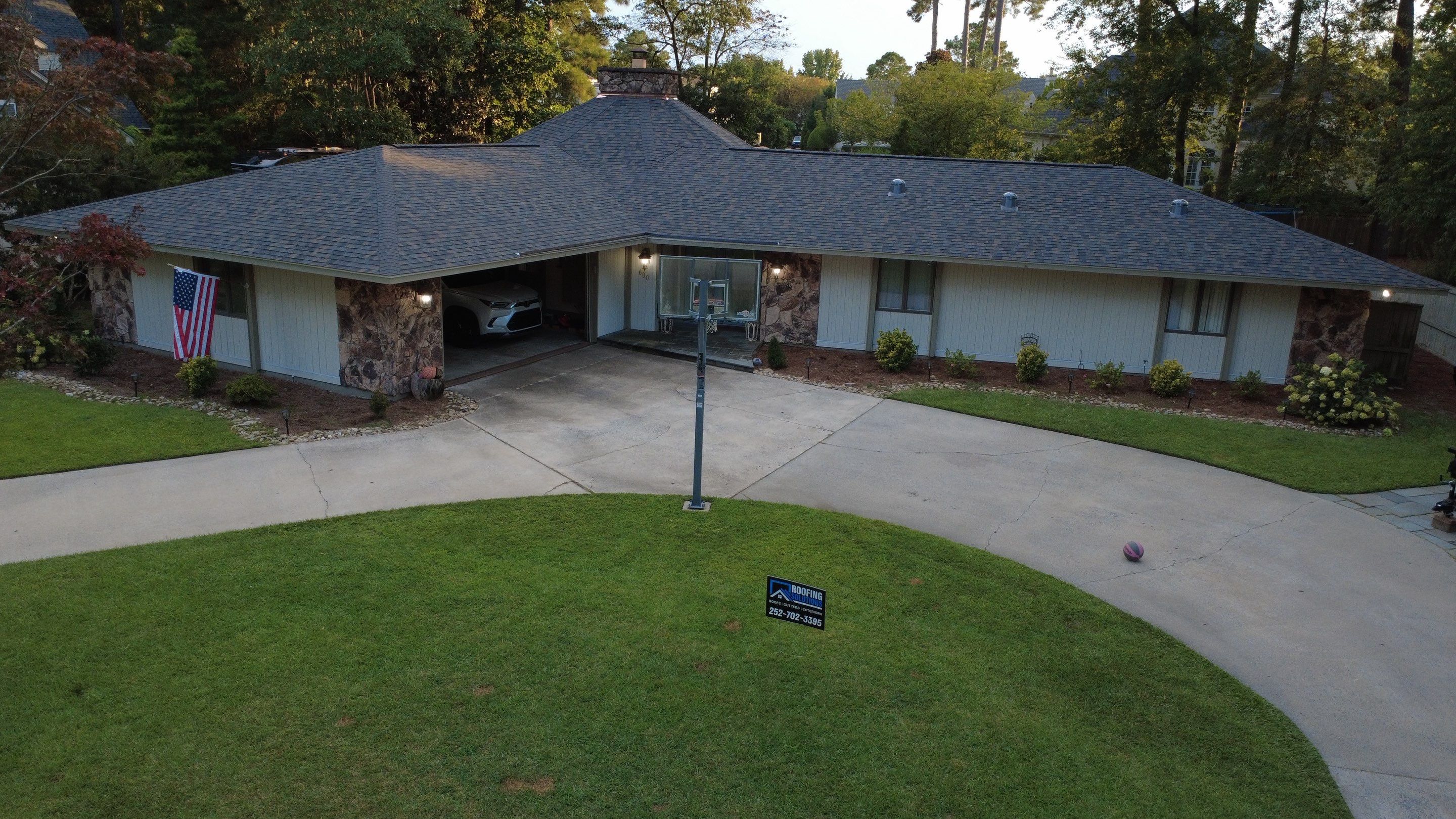 Roof Replacement in Greenville by Roofing Solutions