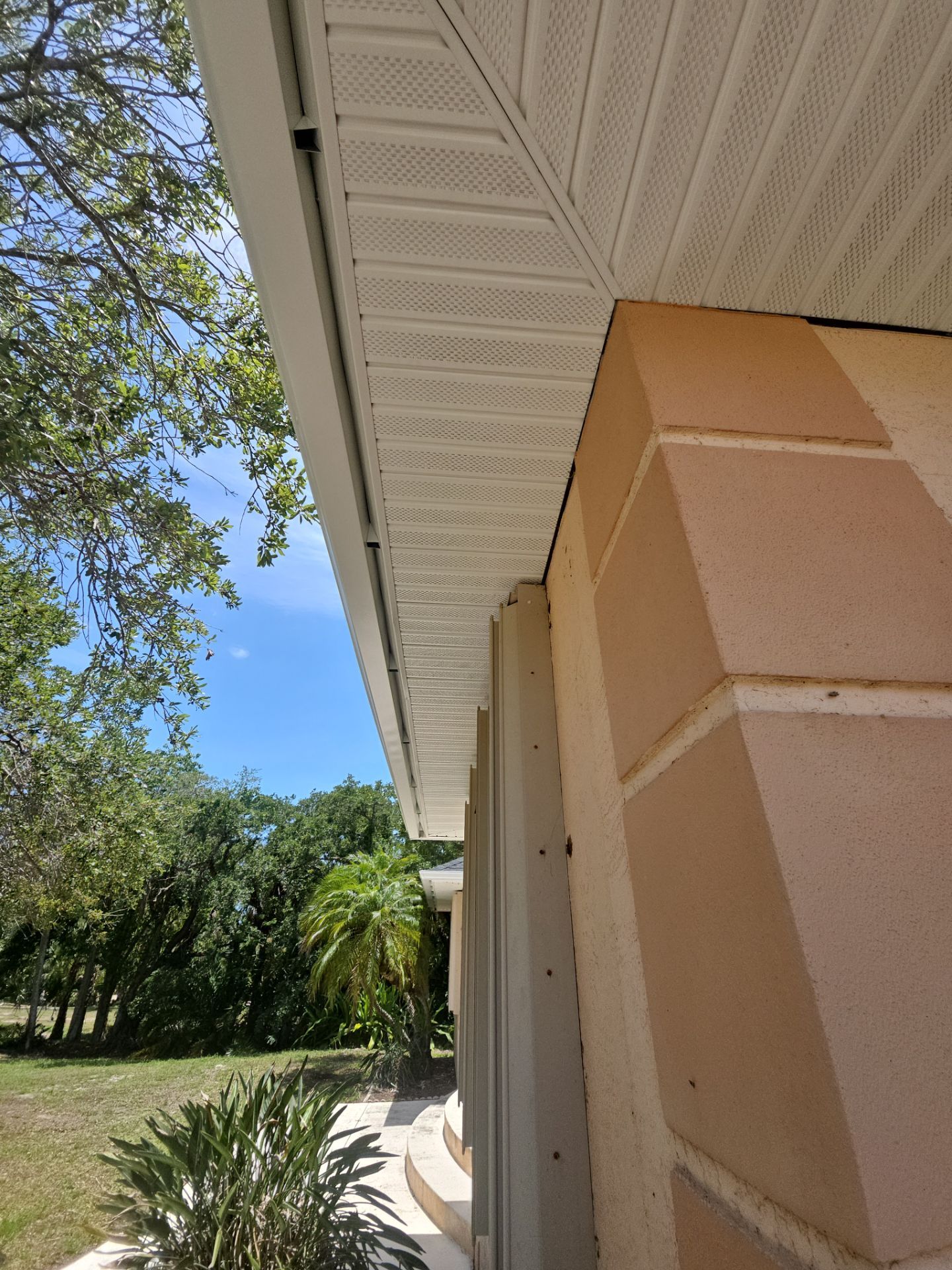 Gutter & Soffit Project in Englewood, FL by Gutter Professors