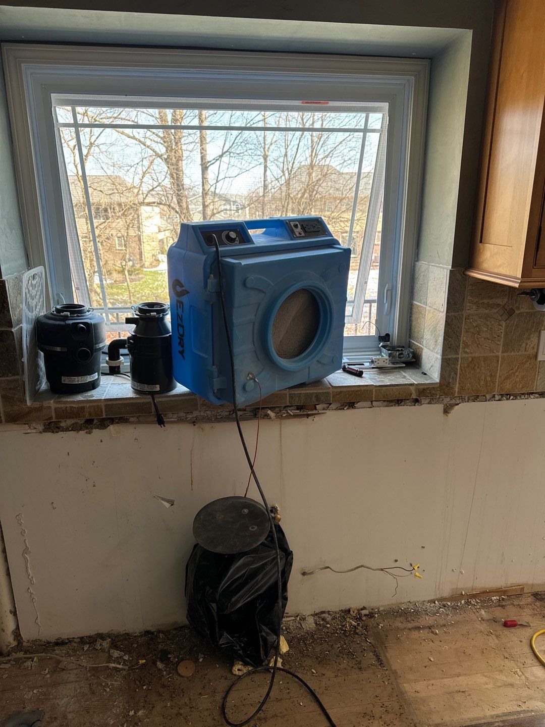 Project in Commerce Charter Twp by EzDry Water Mitigation & Property Restoration