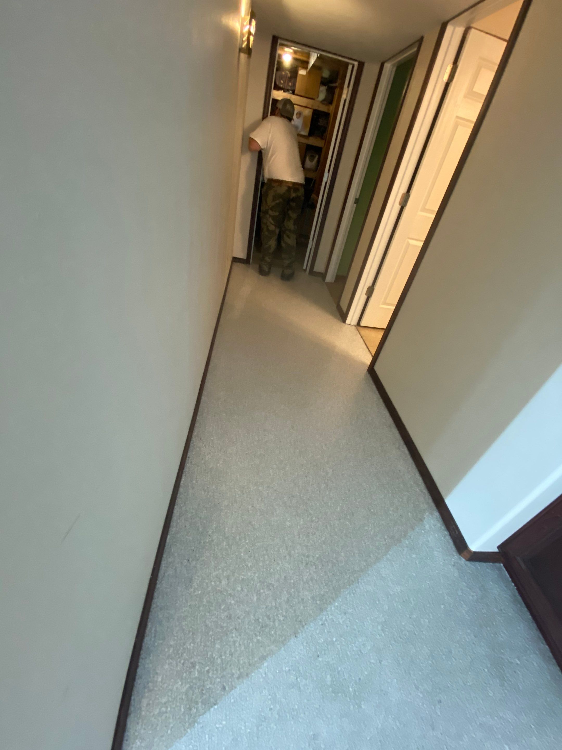 Basement Transformation using Ash Colorway by Croc Coatings, LLC