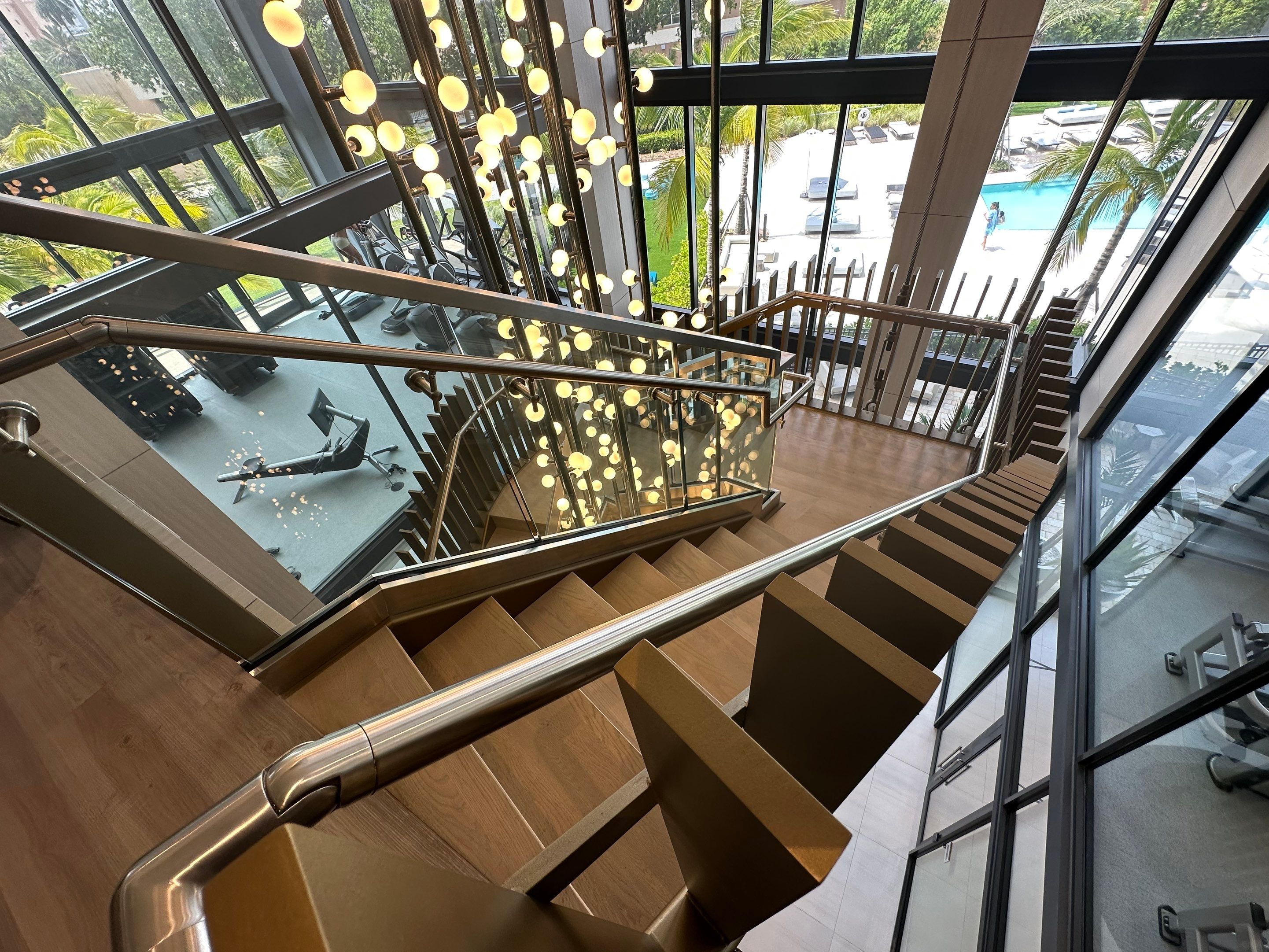 Custom Commercial Lobby in Hallandale Beach by Toledo Iron Works