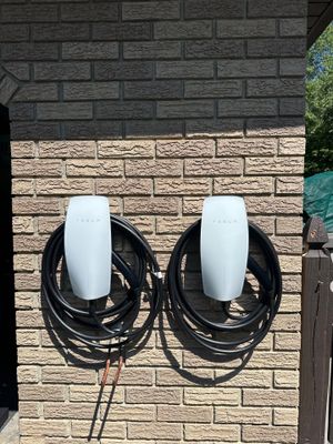 Dual Tesla Wall Connector