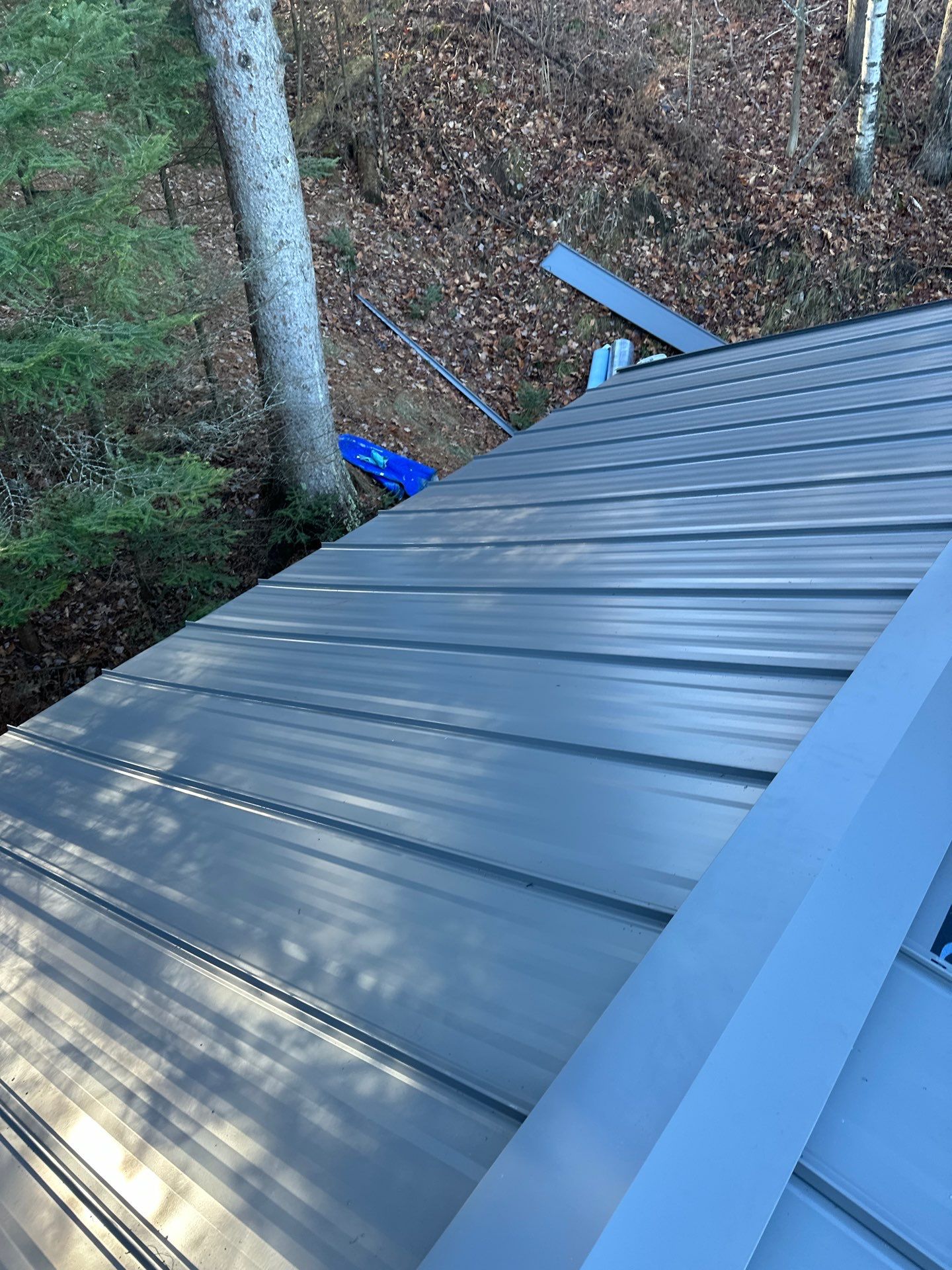 Standing Seam Roof  using Standing Seam Metal 26 Guage by Stendahl Services