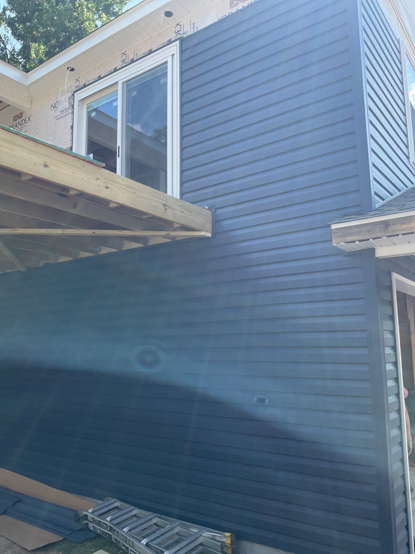 Two-Story Residential Addition and New Garage in Hummelstown by Esh Builders