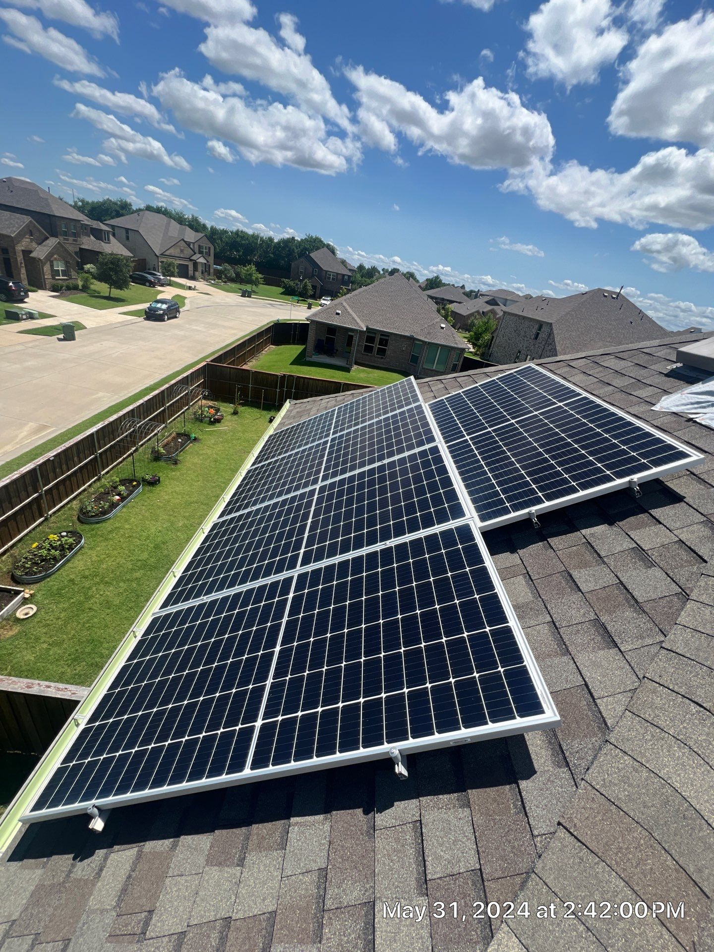 D&R in Prosper Tx using Solar Panels by Sunaura Solar