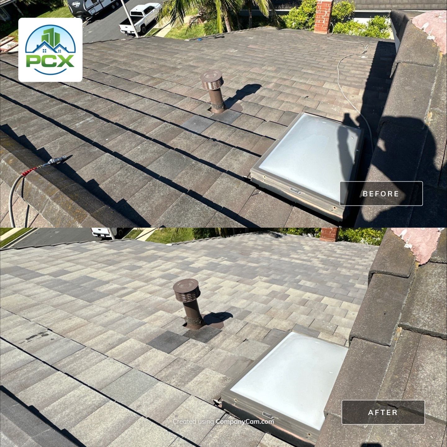 Lake Forest Pressure Washing on Roof by Property Cleaning Experts