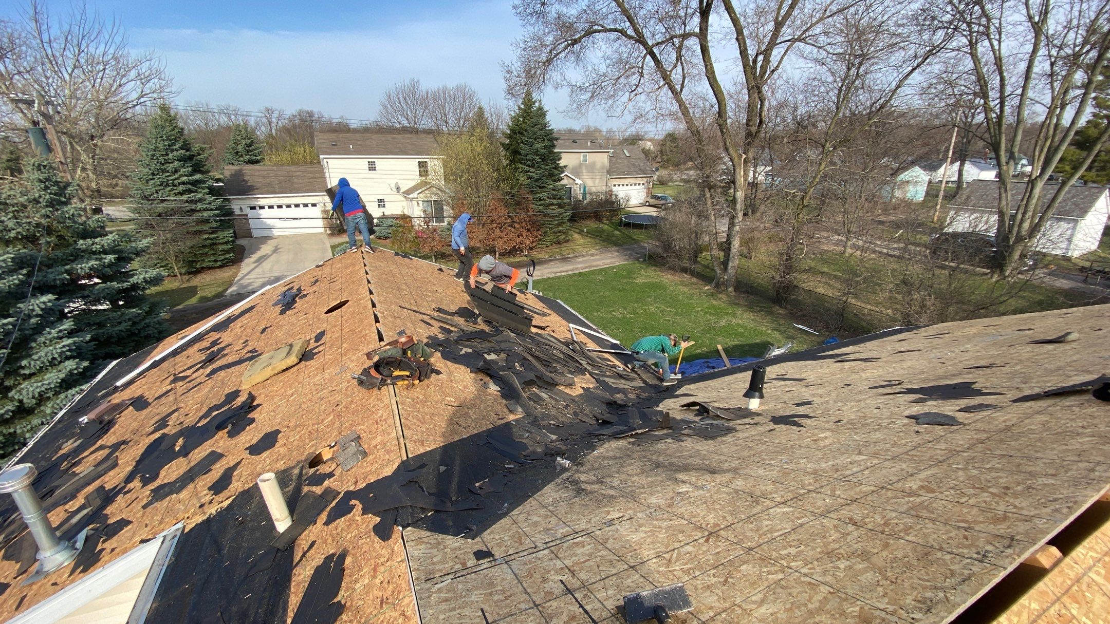 Roof Replacement using CertainTeed Landmark by 180 Contractors